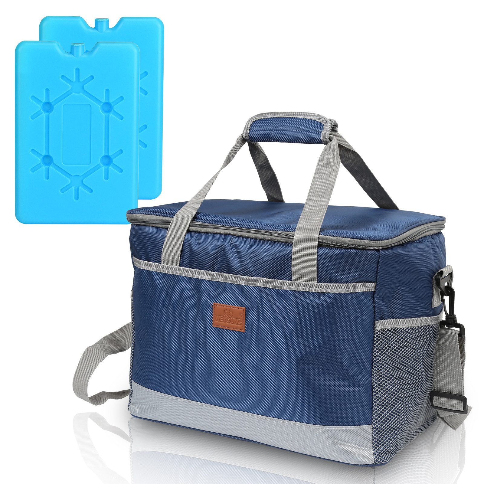 Kühltasche Kühltasche mit Kühlelemente Picknicktasche Lunchtasche Mittagessen