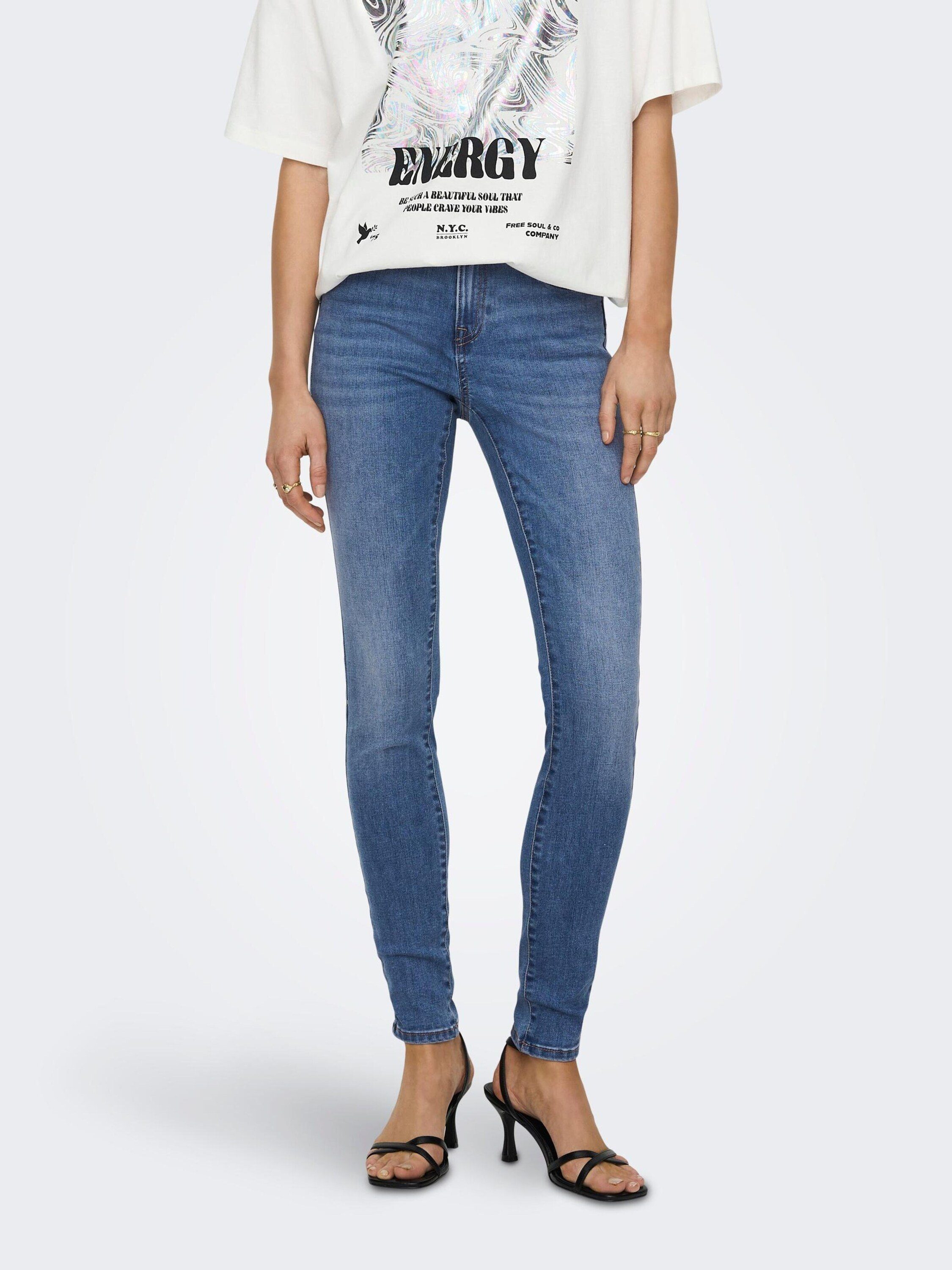 (1-tlg) 7/8-Jeans WAUW Weiteres ONLY Detail Fransen,