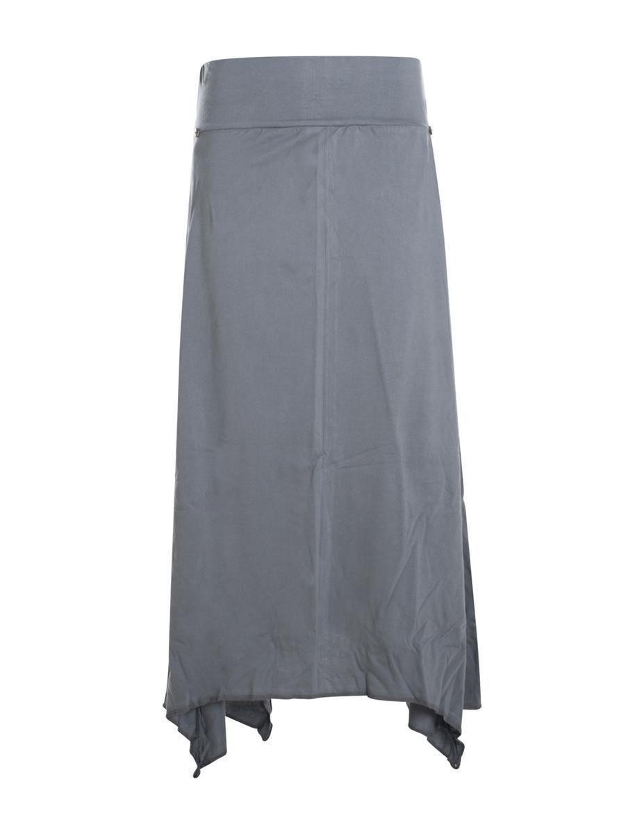 Vishes A-Linien-Rock Damen A-Linie Rock Baumwolle günstig online kaufen