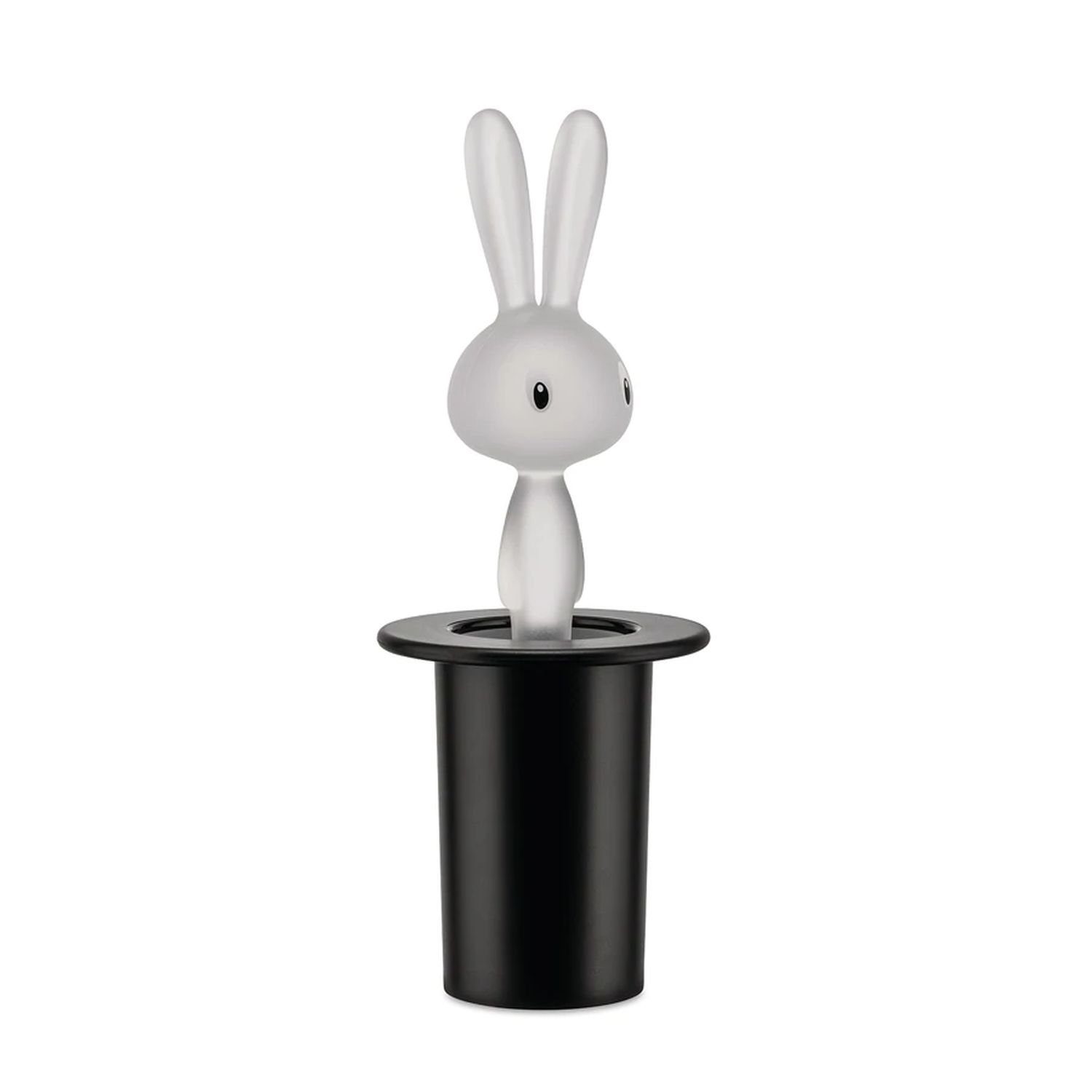 Alessi Zahnstocherspender Magic Bunny Schwarz