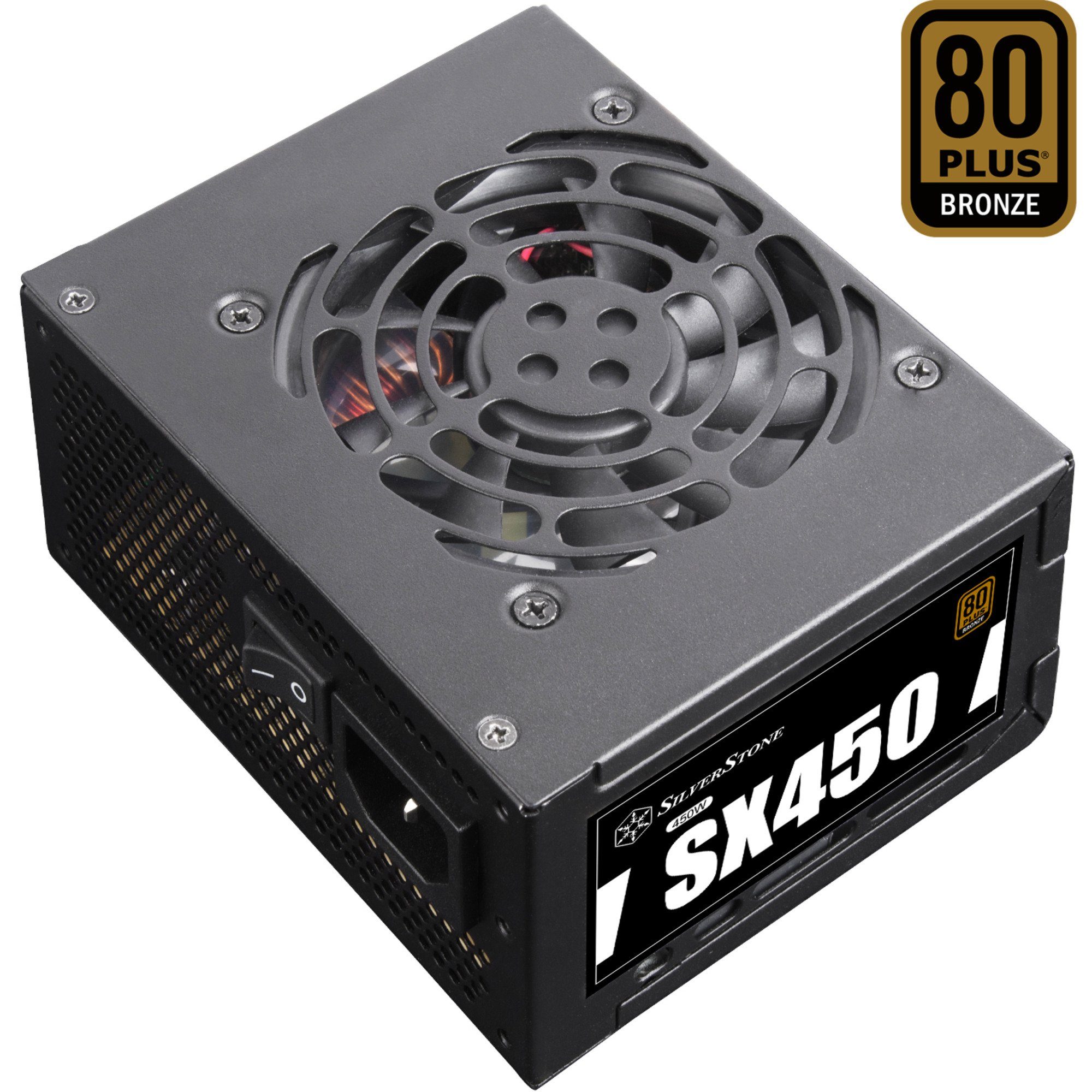 SilverStone SST-SX450-B 450W, PC-Netzteil PC-Netzteil