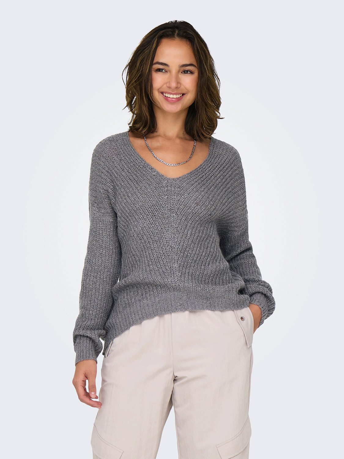 JDY V-Ausschnitt-Pullover New Megan (1-tlg) günstig online kaufen
