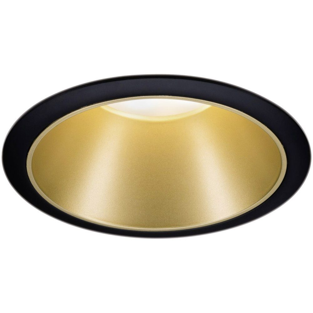 Einbauleuchte Paulmann 93403 Cole Coin Einbauleuchte LED 6 W Schwarz, Gold