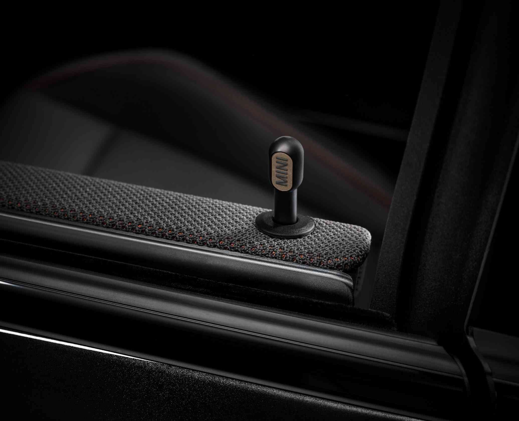 MINI Türstopper MINI Türpin Set 2x Schwarz Aluminium Design-Highlight (1 St)