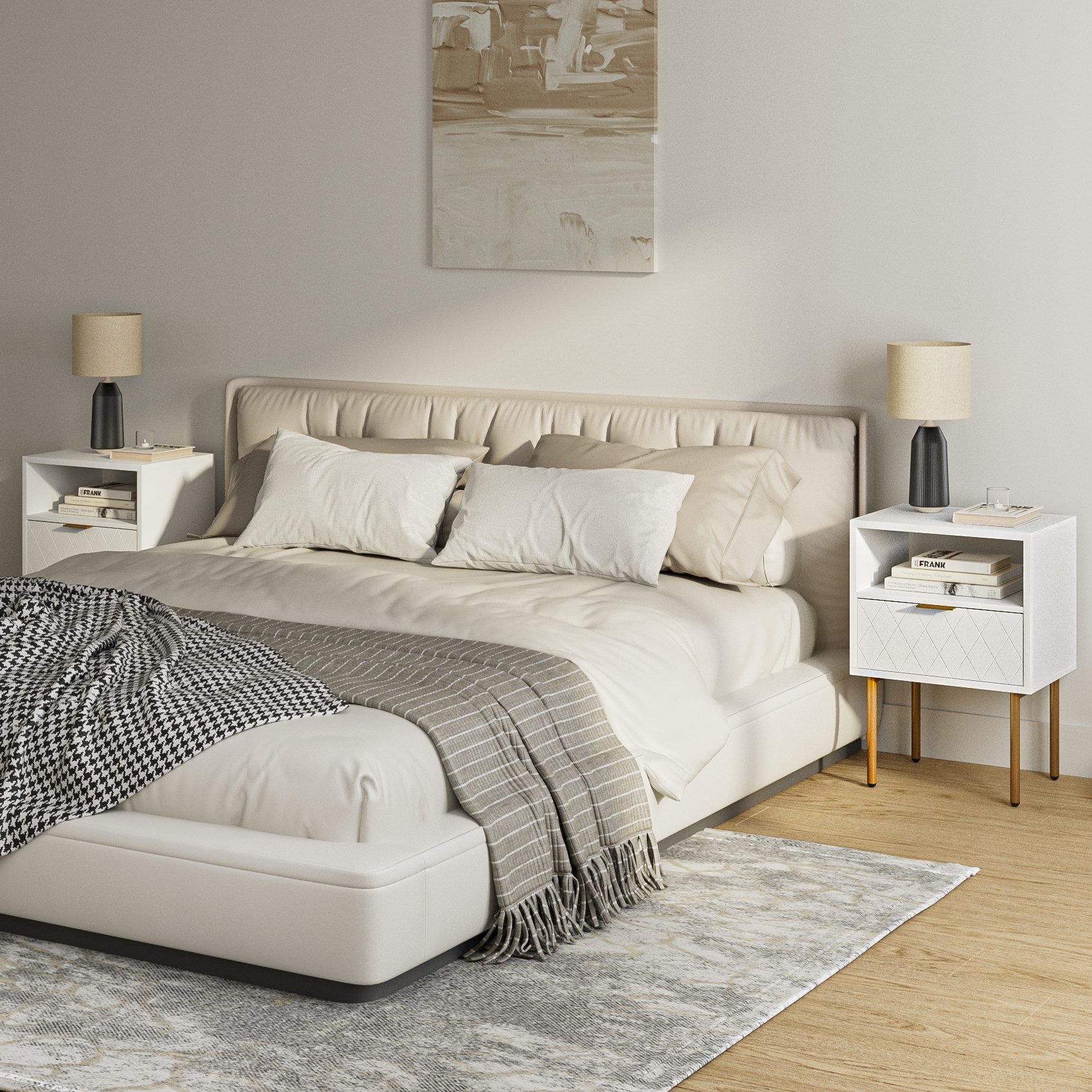 Gall&Zick Nachttisch Nachttisch, Beistelltisch, Modern günstig online kaufen