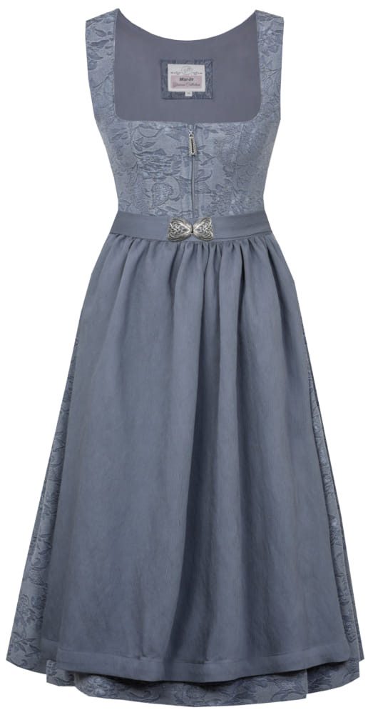 MarJo Dirndl Dirndl Rettenbach 70cm Länge taubenblau günstig online kaufen