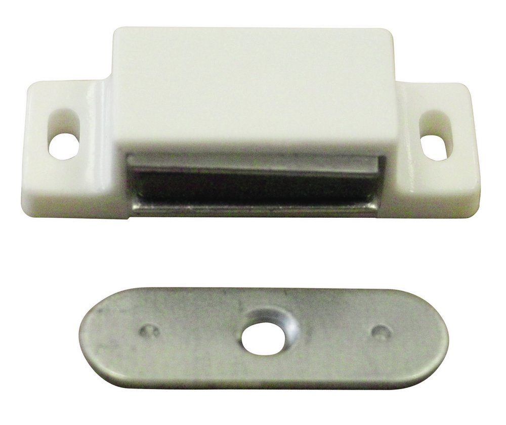 HSI Schrauben-Set HSI Magnetschnäpper, fester 4kg, Platte, 2 braun, mit STK