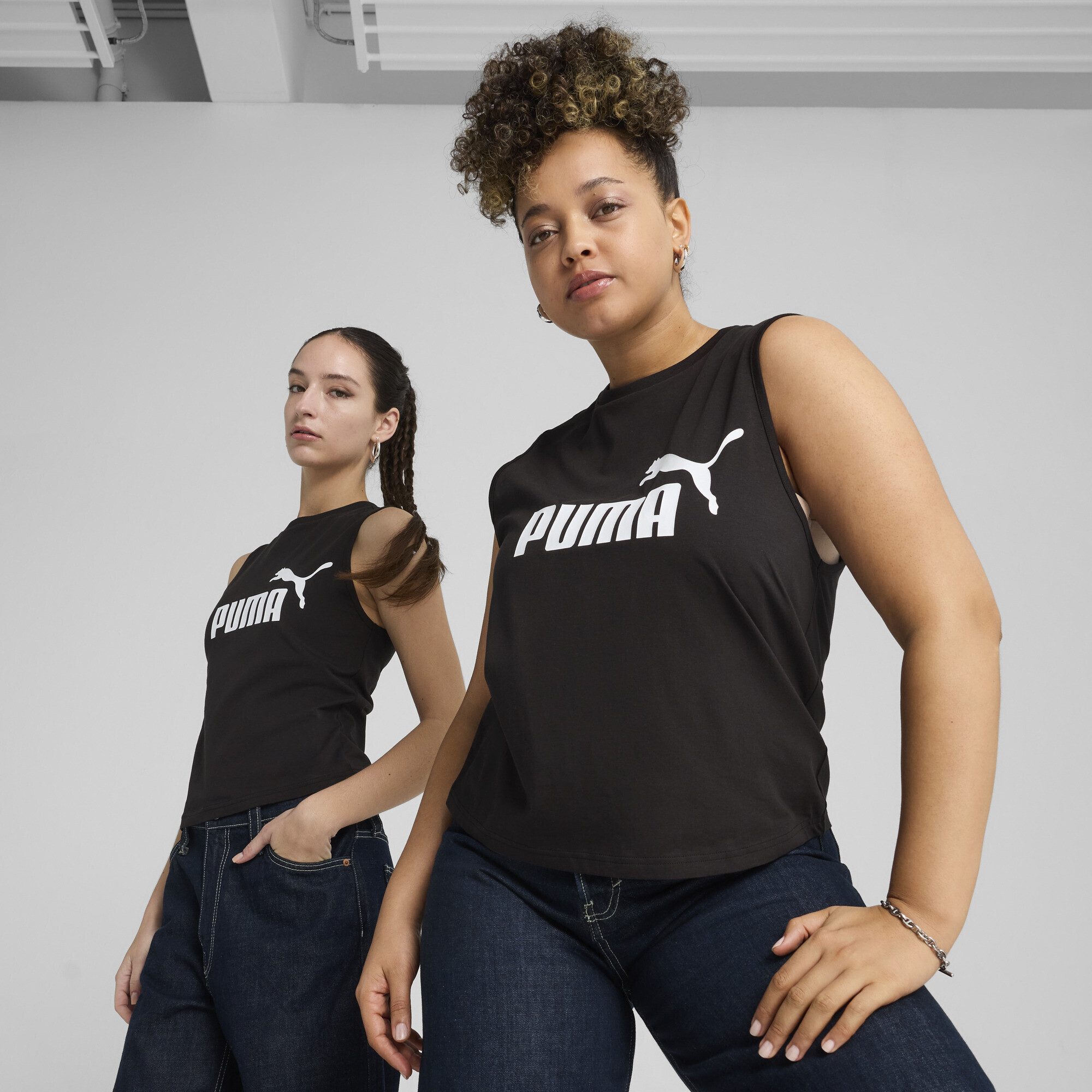 PUMA Tanktop "ESS No. 1 Logo Slim Tanktop Damen" günstig online kaufen
