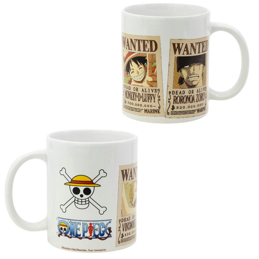 Tasse One Piece Ruffy Crew Teetasse Kaffeetasse Geschenkidee 325 ml