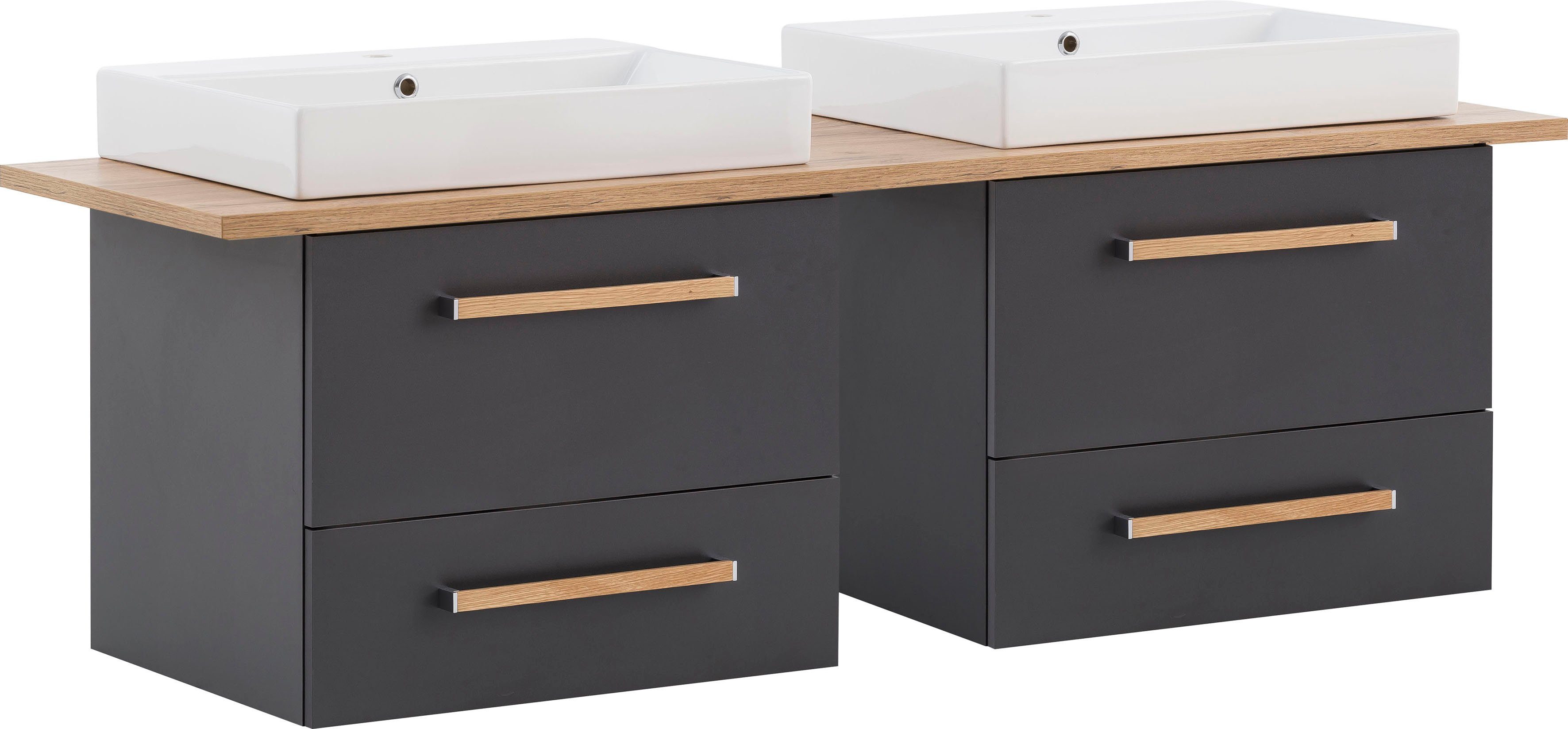 Schildmeyer Waschtisch Duo, 165 cm Breite