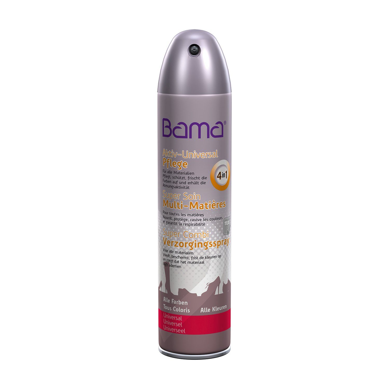 Bama Aktiv-Universal Pflege 300ml Pflegt,Schützt,frischt die Farbe auf Schuhcreme