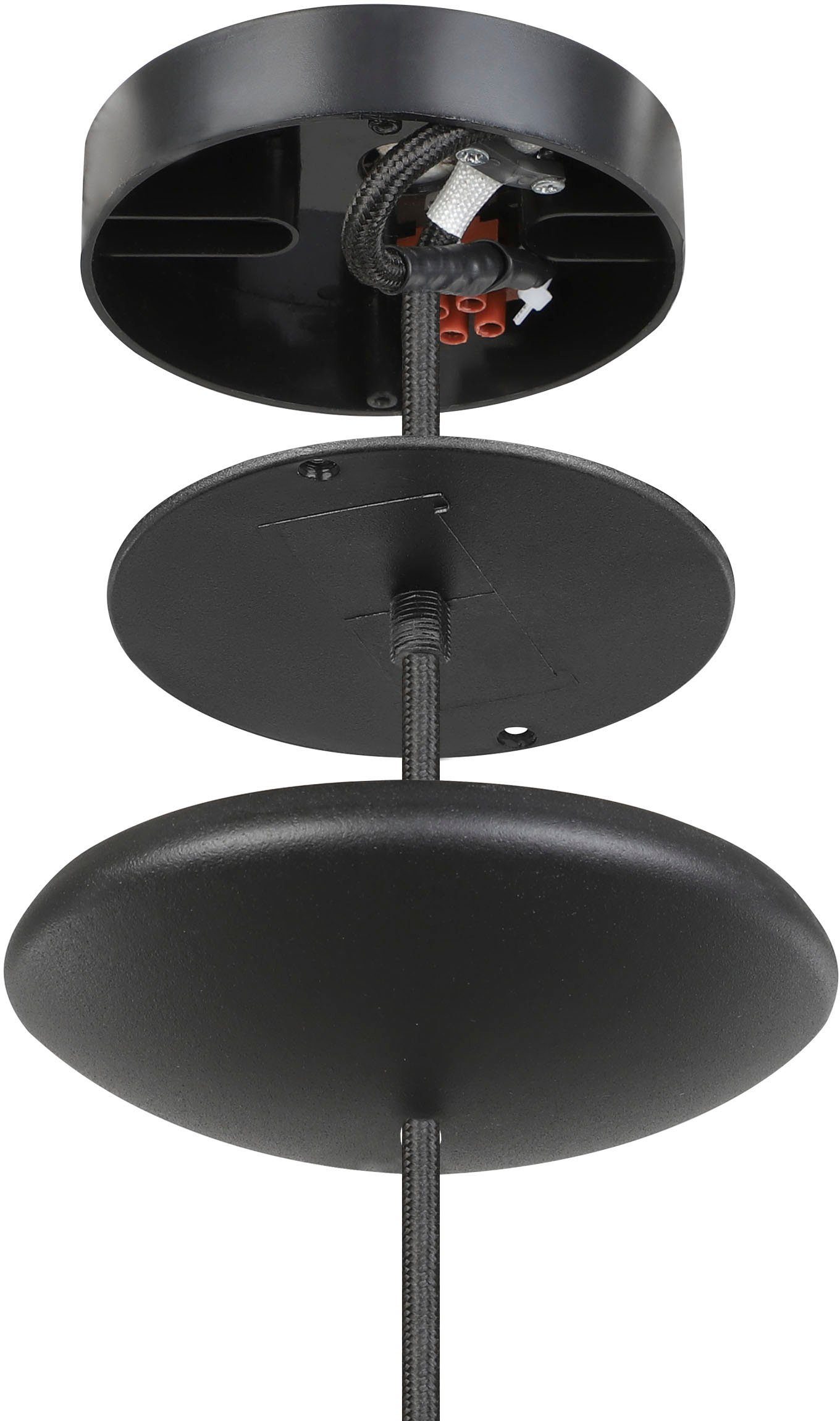 EGLO Hängeleuchte SABINAR, Dimmfunktion, Smart Home, ohne Leuchtmittel, Hängeleuchte, H110 x Ø28 cm, 1X40W exkl.