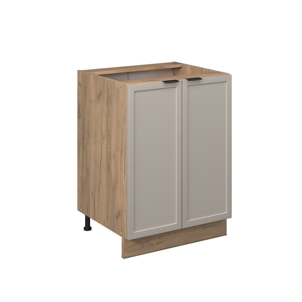 Vicco Unterschrank Fame-Line, GrauBeige/Goldkraft Eiche, 60 günstig online kaufen