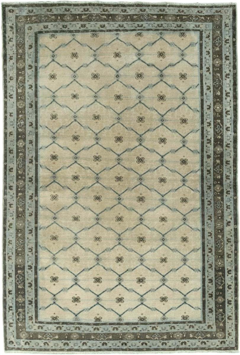Orientteppich Hamadan Patina 123x184 Handgeknüpfter Orientteppich / Perserteppich, Nain Trading, rechteckig, Höhe: 8 mm