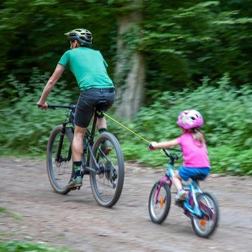autolock Kinderfahrradhelm Fahrrad Abschleppseil Kinder,2.5M Fahrrad Traktionsseil