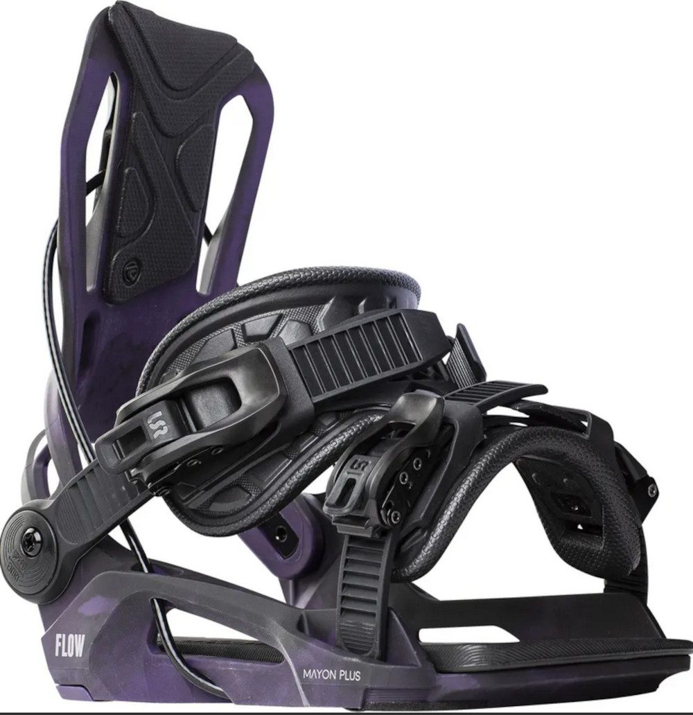 Flow Snowboardbindung FLOW MAYON PLUS Bindung blackplum