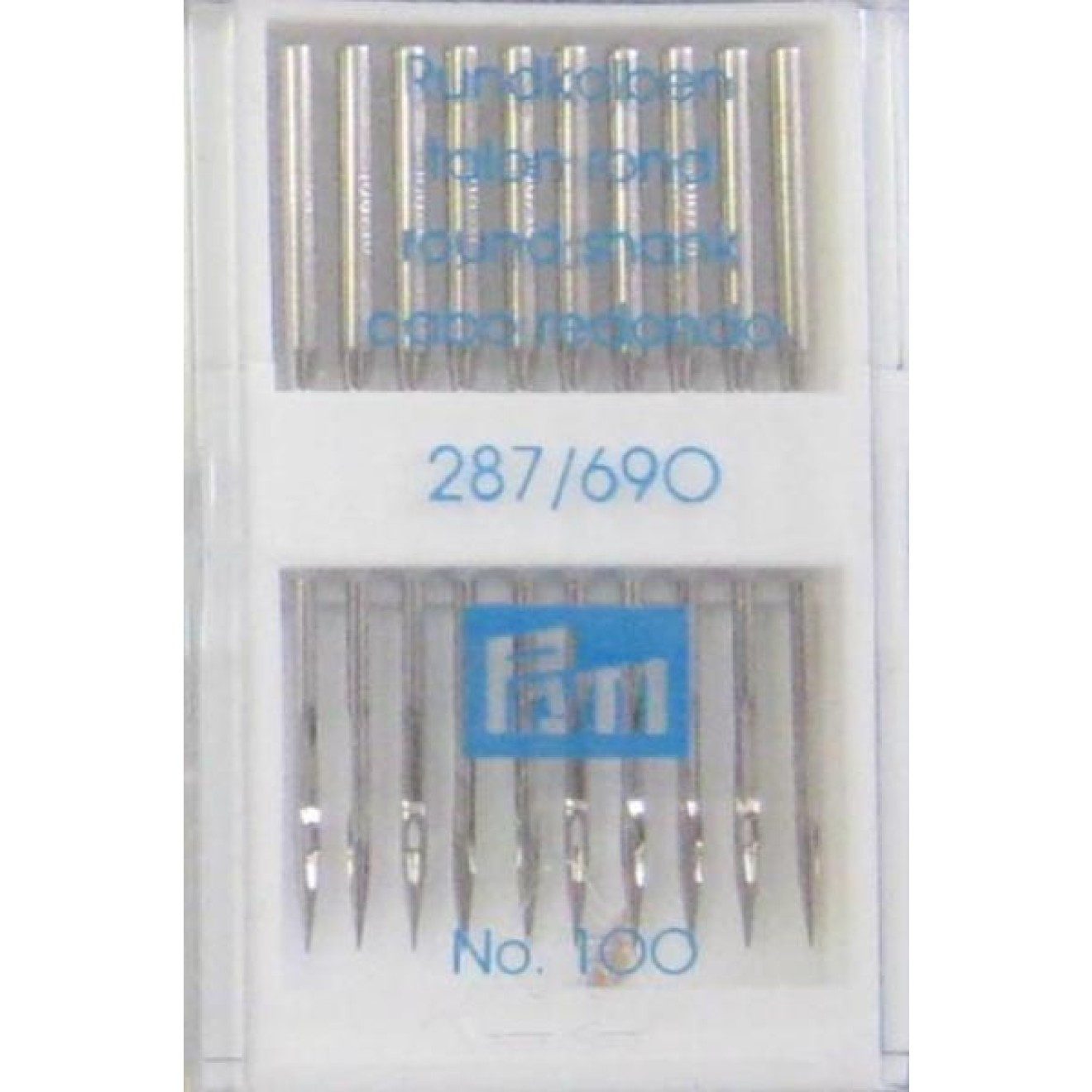Prym Stricknadeln Nähmaschinennadeln Rundkolben 16/100 10 St