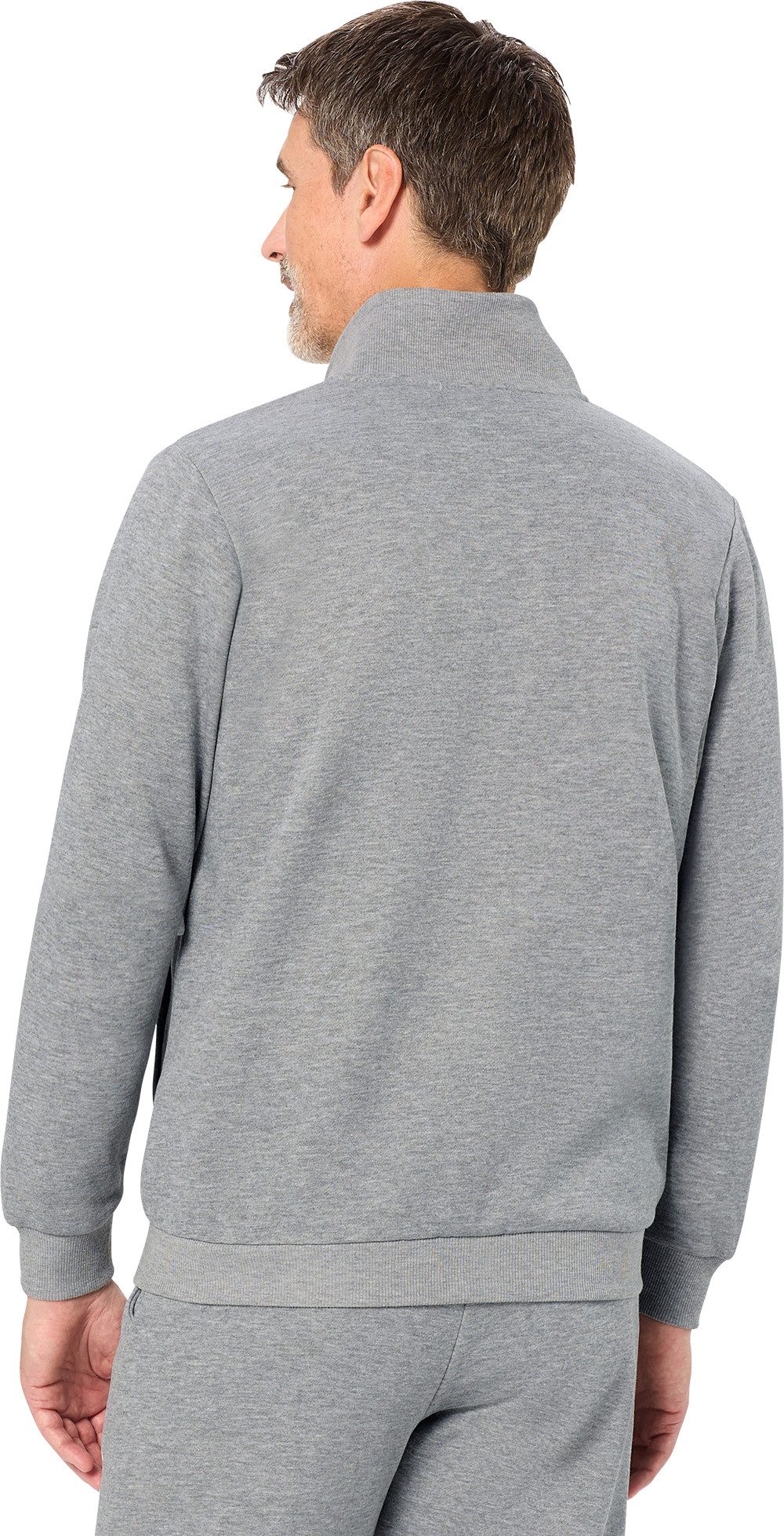 Pierre Cardin Sweatjacke Zeitloser Freizeit-Klassiker aus hochwertigem Material-Mix – Bild 4 von 5