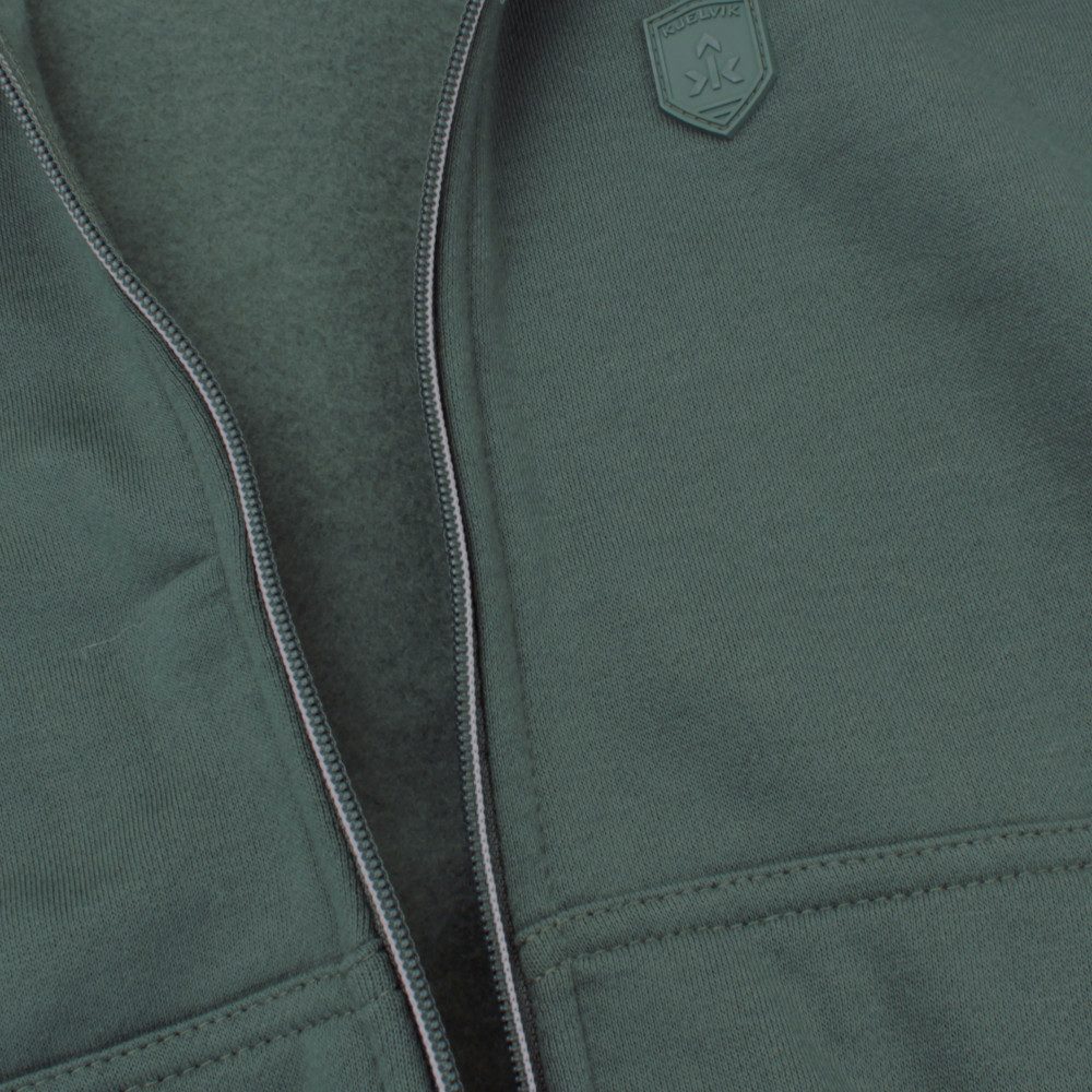 Kjelvik Sweatjacke Cecile Sweat Fleecejacke wärmend, atmungsaktiv, weich und schnell trocknend