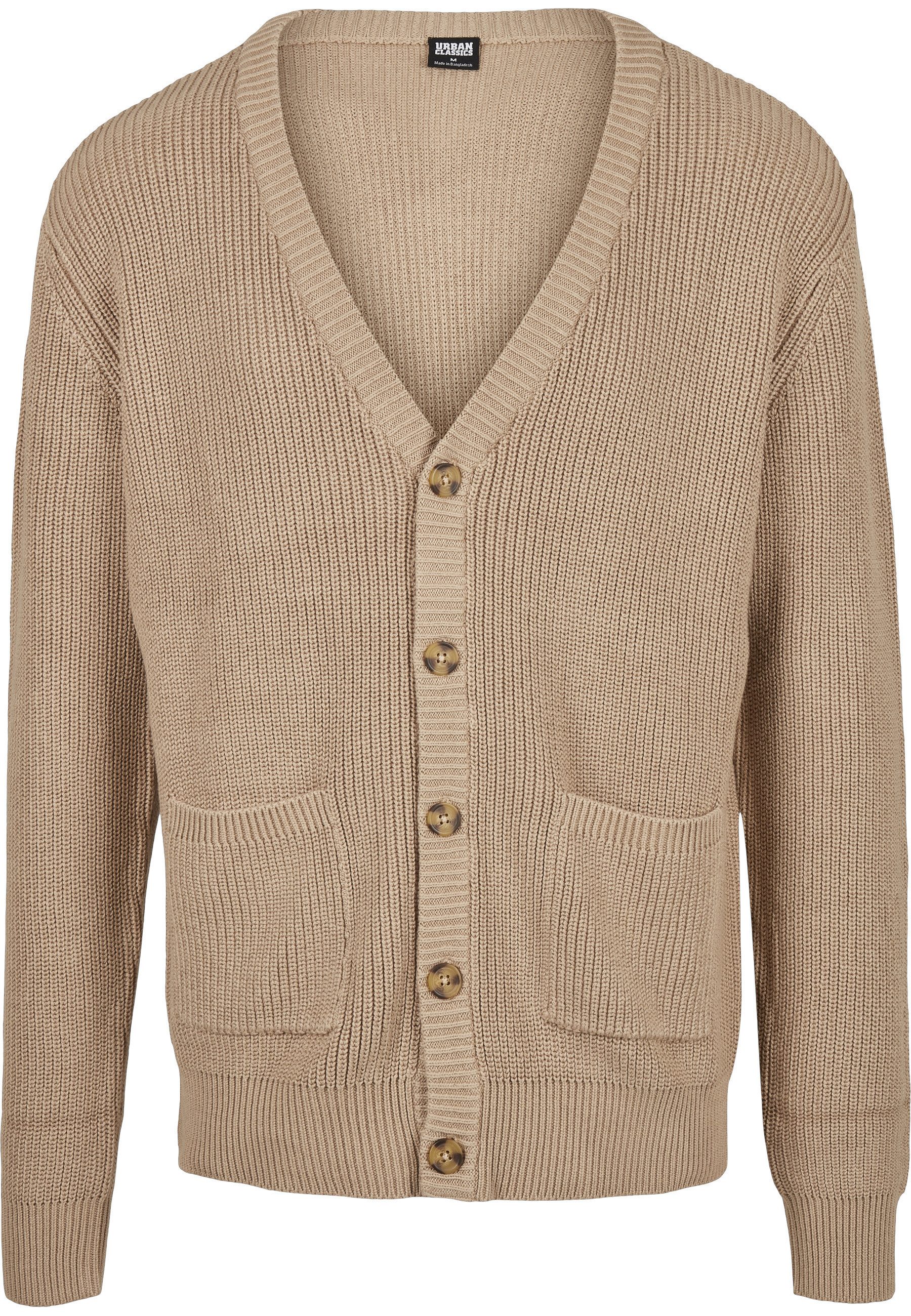 URBAN CLASSICS Cardigan Urban Classics Herren Boxy Cardigan (1-tlg)