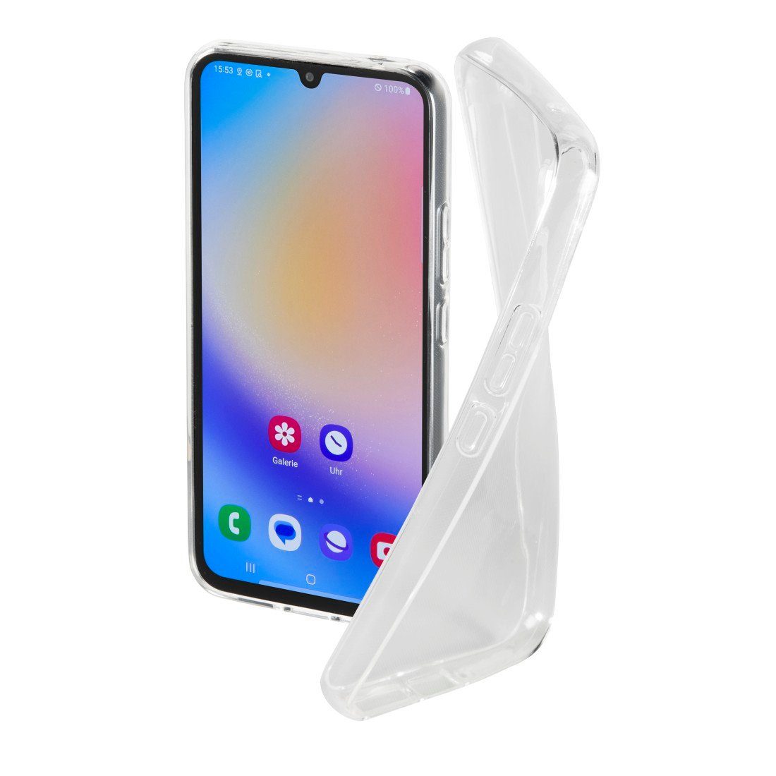 Hama Smartphone-Hülle Cover für Samsung Galaxy A34 5G Transparent, extrem leicht, flexibel