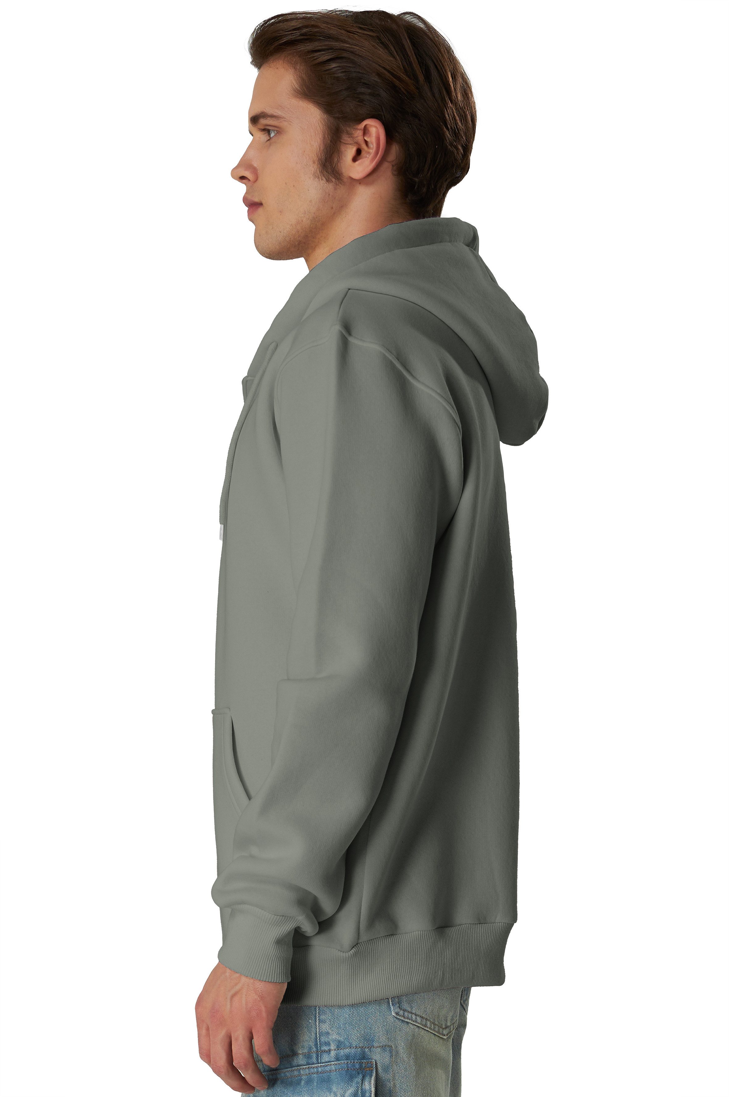 Smith & Solo Hoodie Herren - Sweatshirt mit Reißverschluss Zipper Sweatjack günstig online kaufen