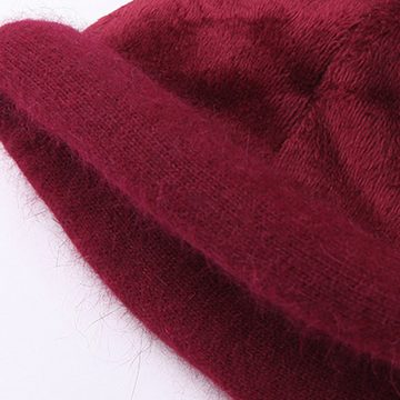 NATICY Strickmütze Elegante Baumwollmütze Für Herbst Und Winter, Damen-Mütze Und