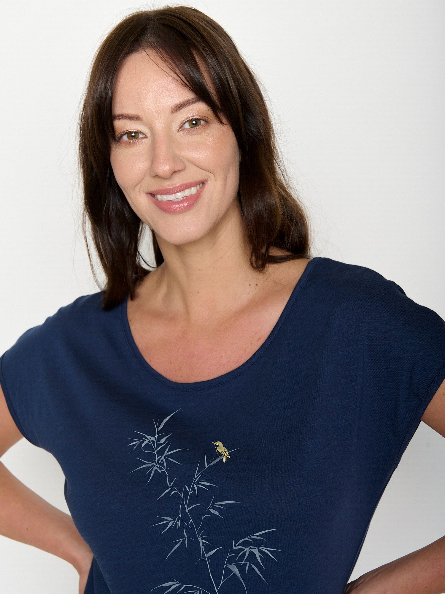 GreenBomb T-Shirt Cool Dickybird (1-tlg) Rundhalsausschnitt, Bio-Baumwolle, GOTS Zertifiziert