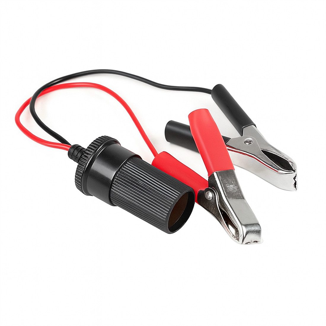 Bolwins Q35C 12V Auto Batterieklemme Zigarettenanzünder Verlängerungskabel KFZ Stromkabel