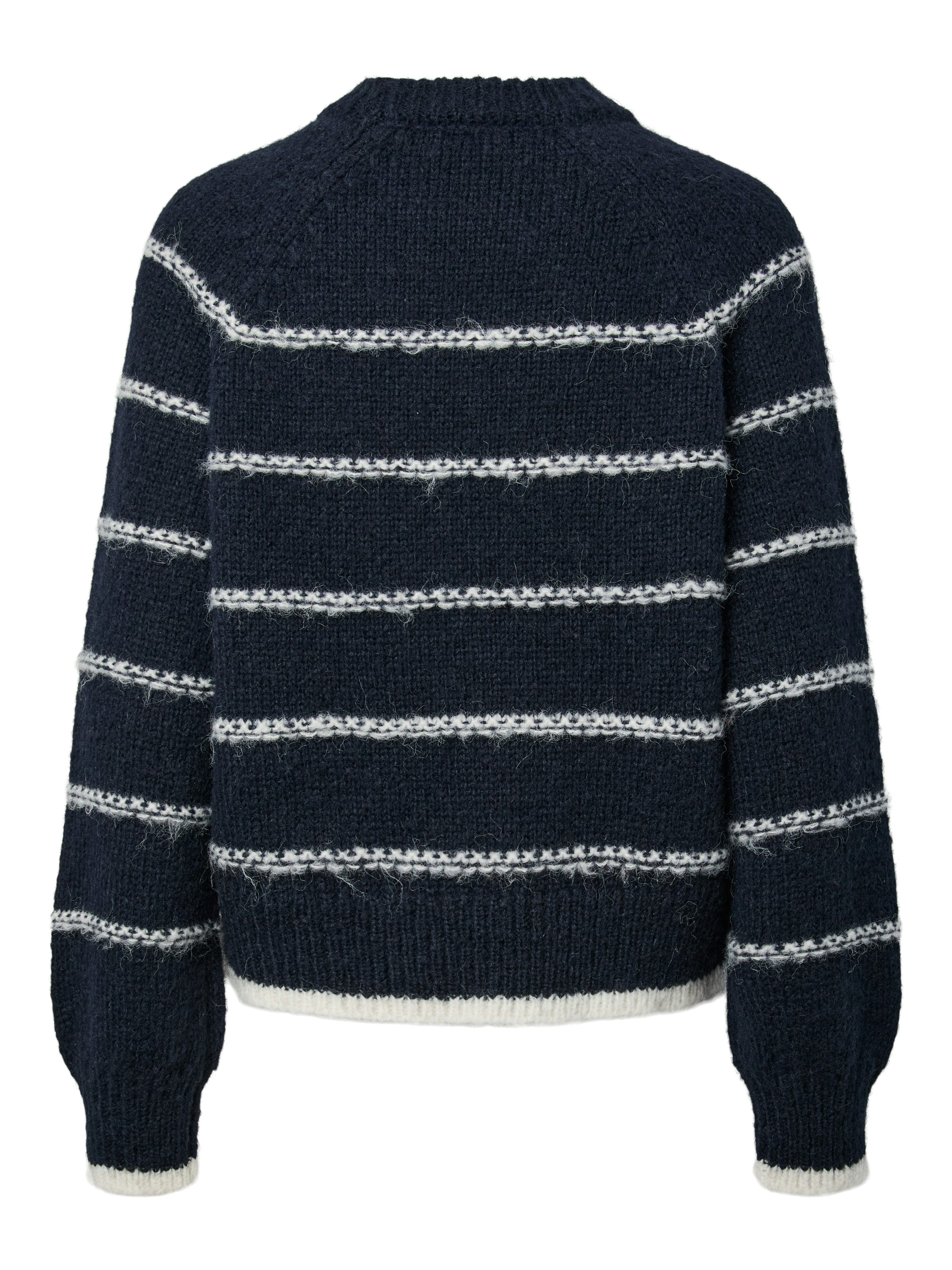 pieces Strickpullover PCNELIA LS O-NECK KNIT günstig online kaufen
