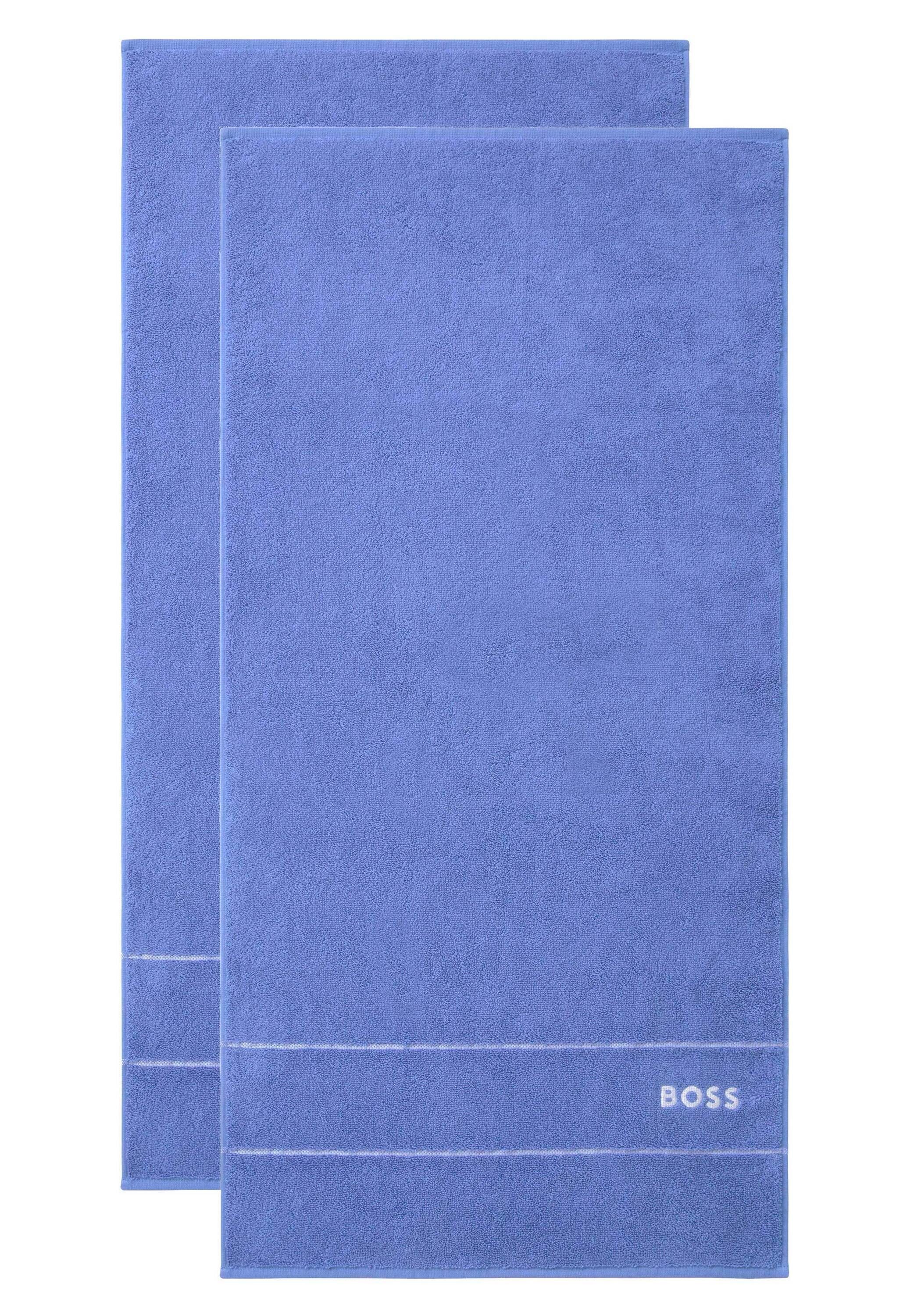 Hugo Boss Home Handtücher PLAIN (2tlg), mit modernem Design TOUAREN