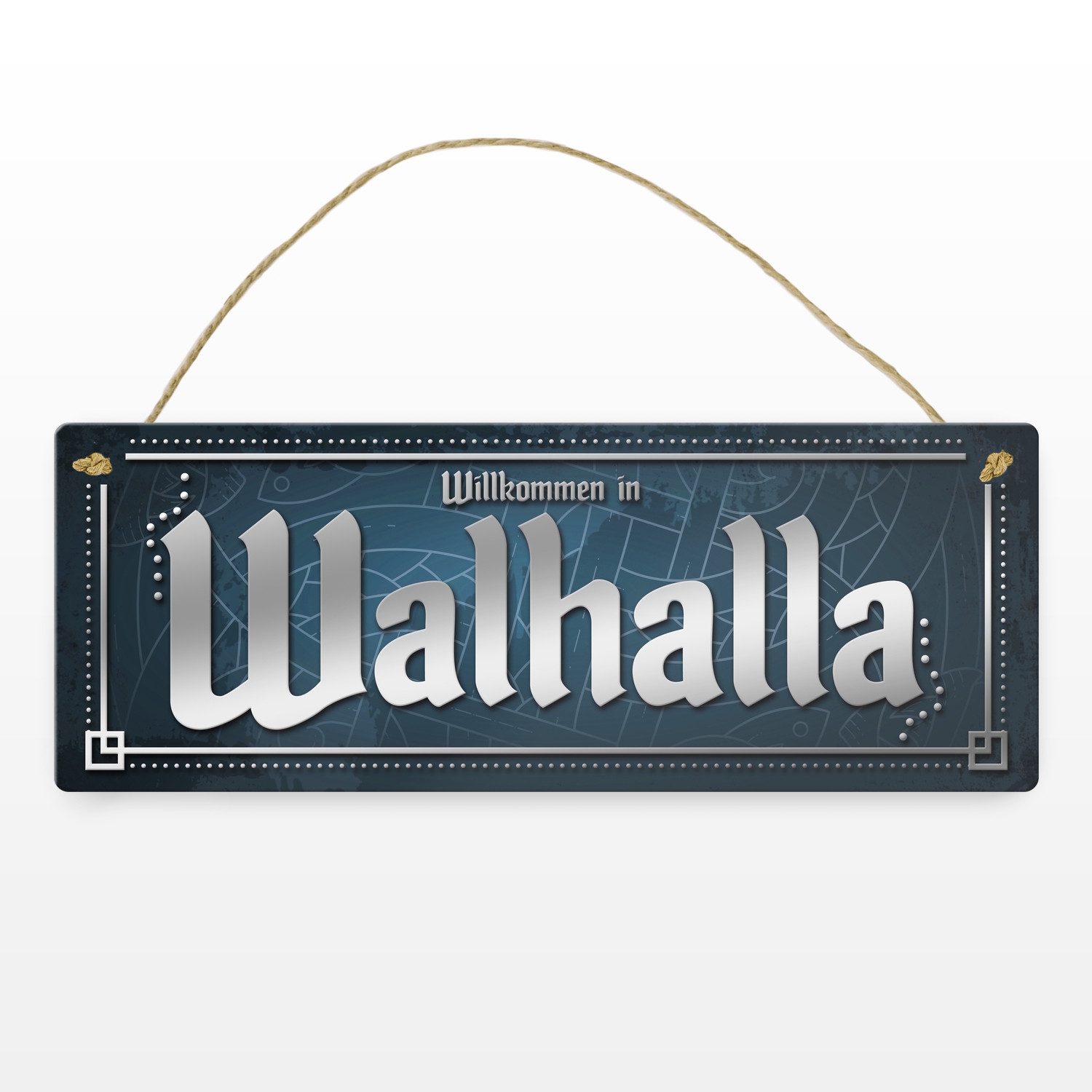 speecheese Metallschild Wikinger Metallschild im nordischen Stil mit Spruch günstig online kaufen