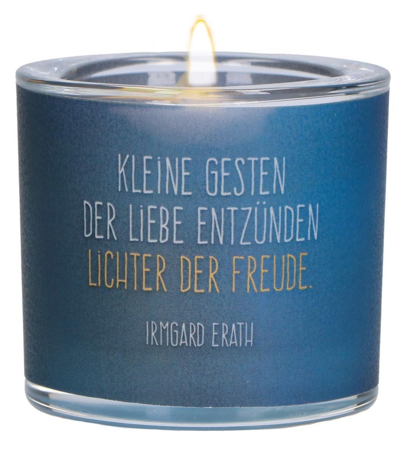 Windlicht aus Glas - Lichter der Freude / diverse