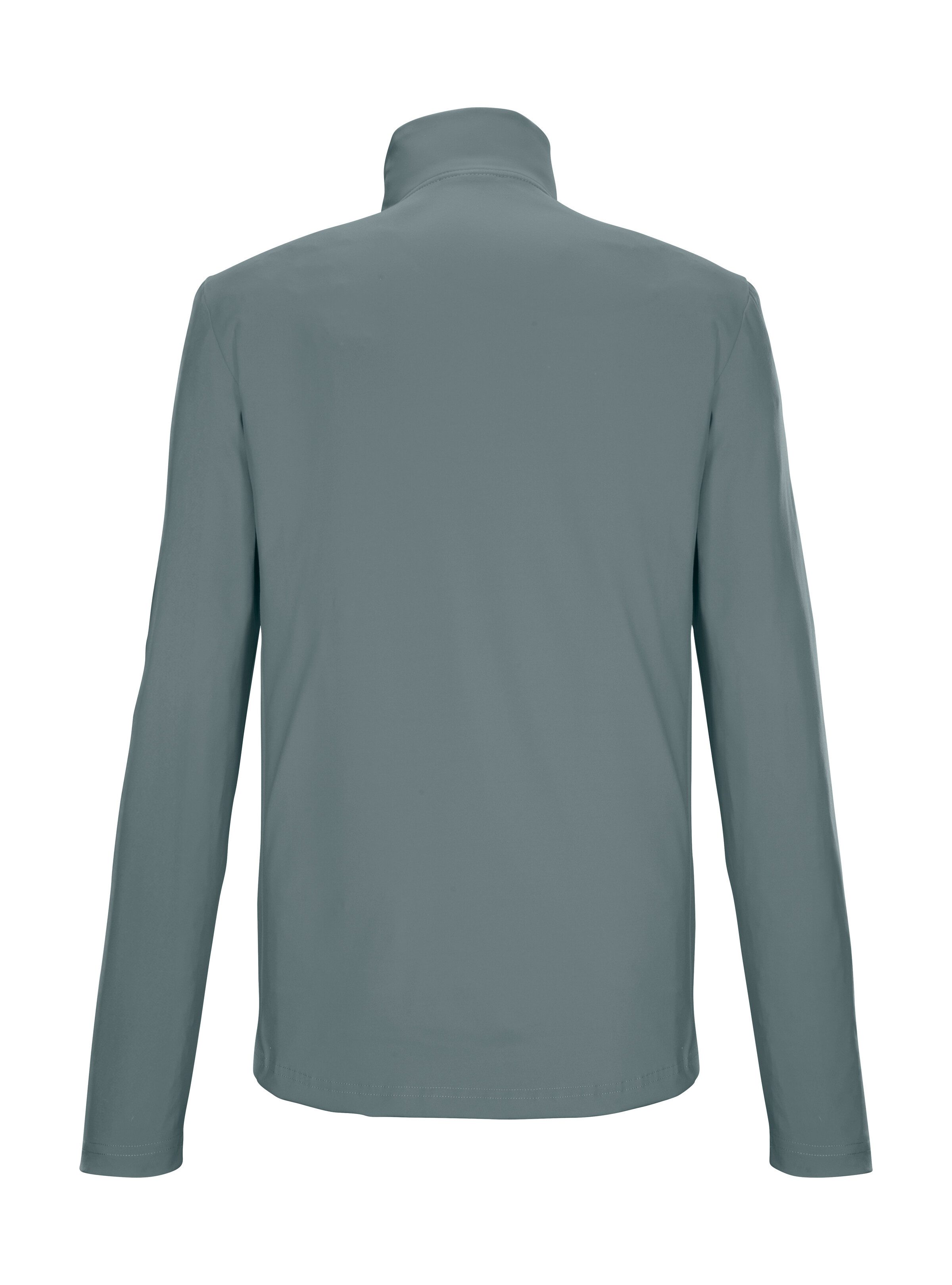 Killtec Langarmshirt KSW 71 MN FLX SHRT Funktionsshirt mit Stehkragen, warm, bequem, Zipper mit Kinnschutz