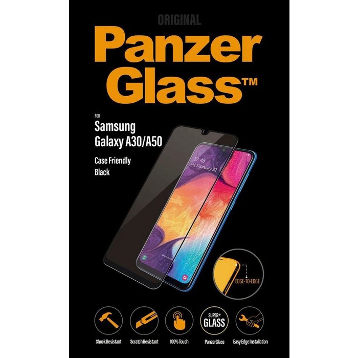 PanzerGlass Schutzglas für Samsung Galaxy A30/A50 für Samsung Galaxy A30 Samsung Galaxy A50 Displayschutzglas