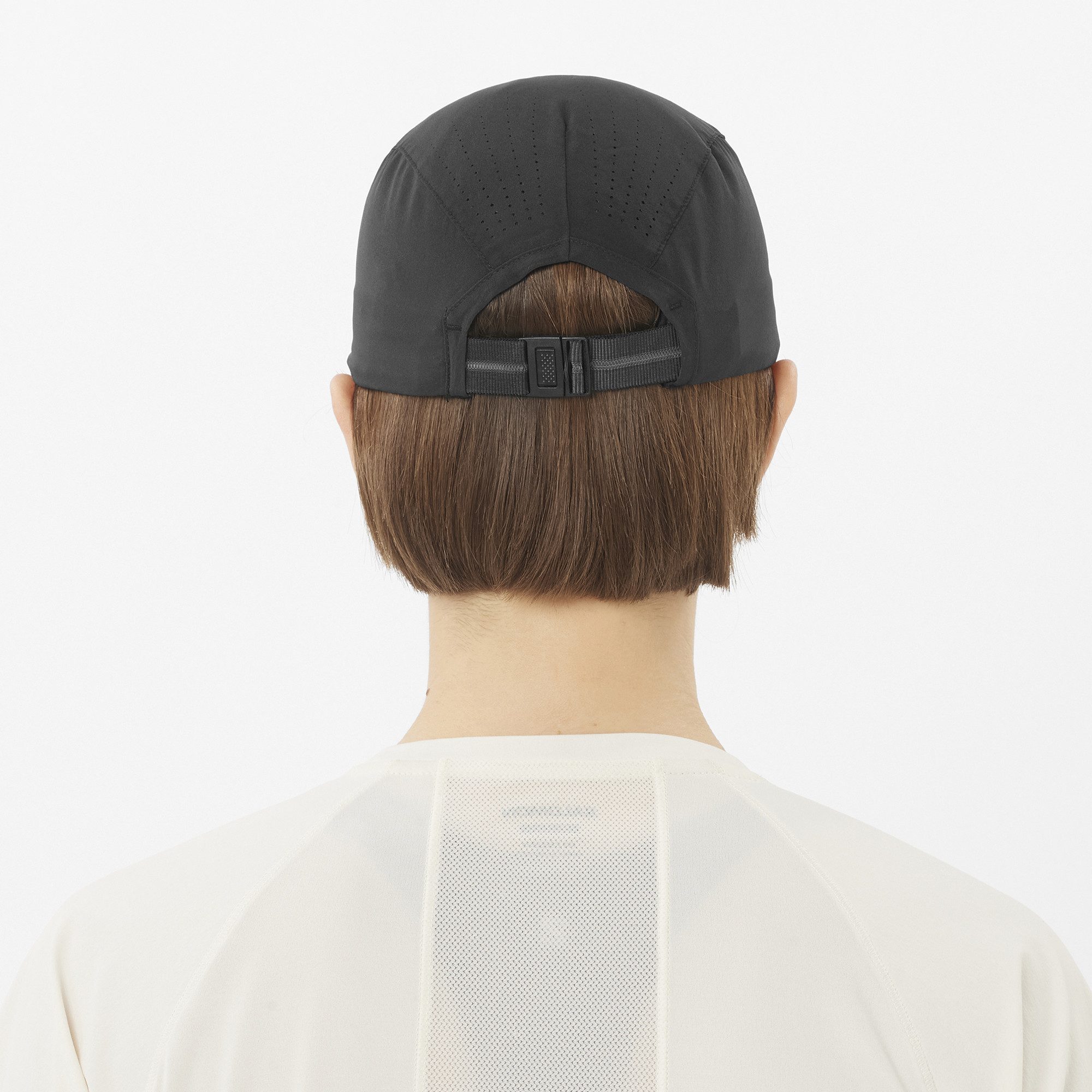 Salomon Baseball Cap SHKout CAP U schnelltrocknend, atmungsaktiv, aus Polyester, mit Schnalle