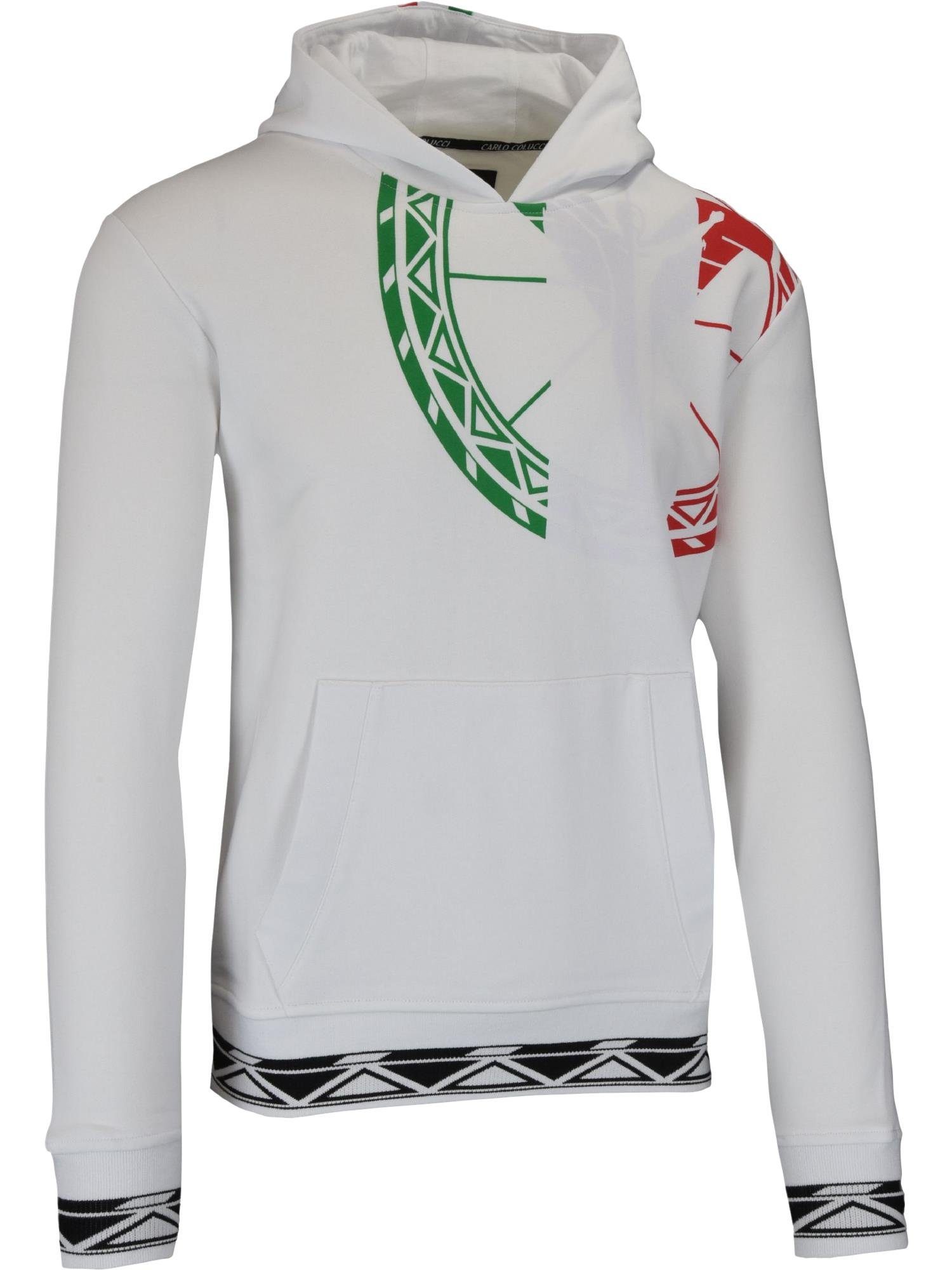 Carollo Weiß CARLO Hoodie COLUCCI