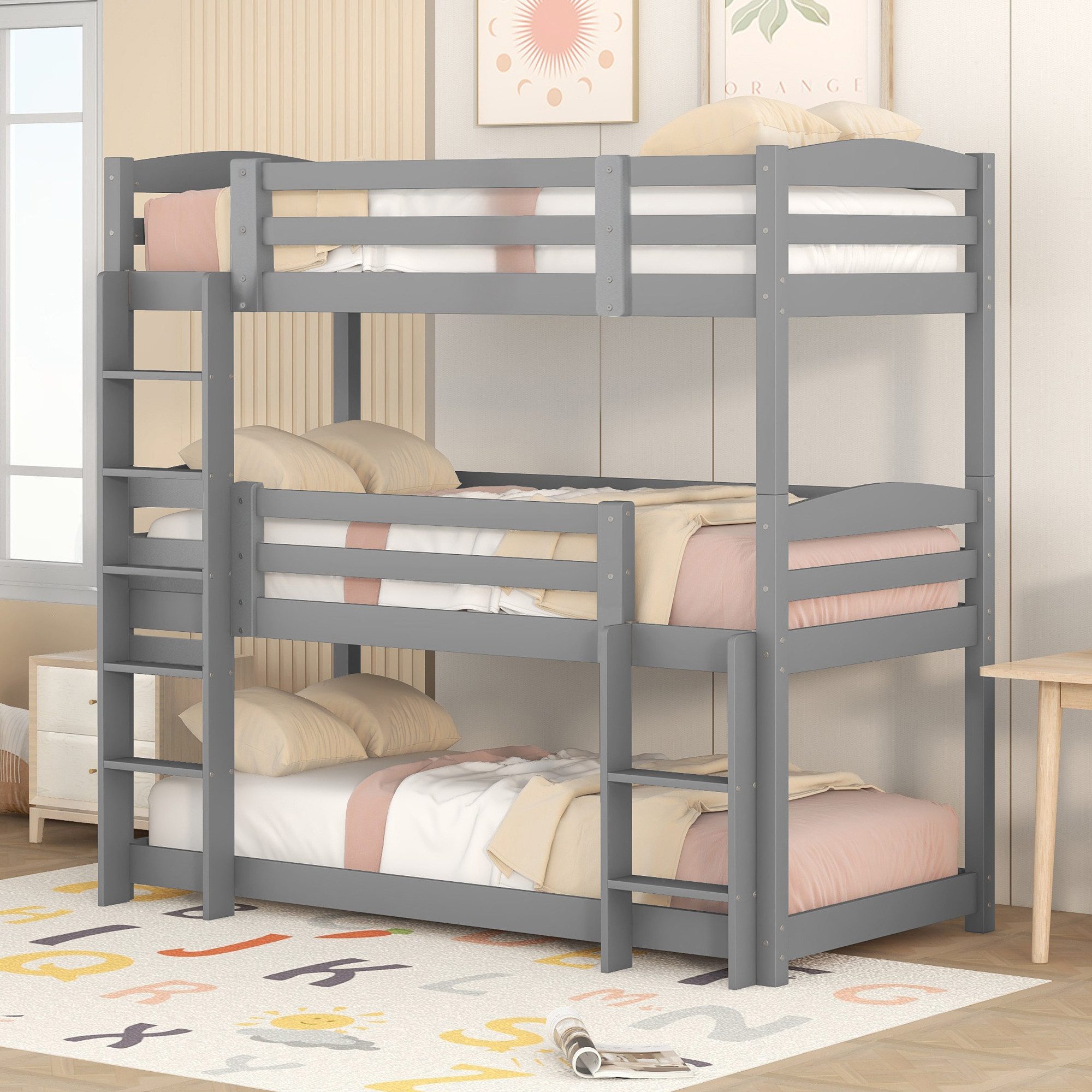 Flieks Etagenbett (mit 2 Leiter und günstig online kaufen