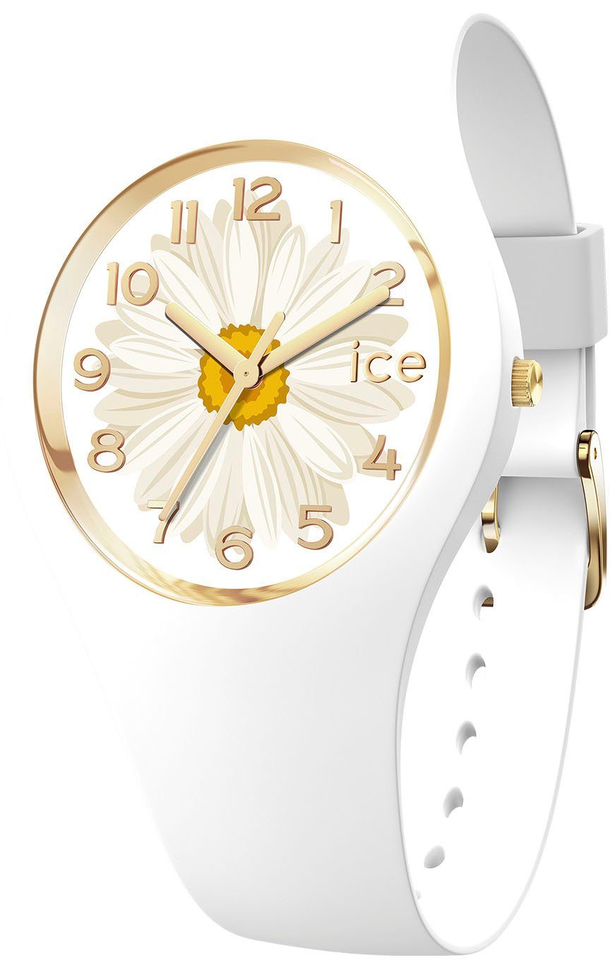 ice-watch Quarzuhr ICE flower - Sunlight daisy - Small+ - 3H, 021739