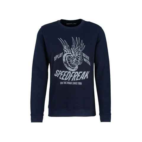 Replay Sweatshirt Speedfreak aus reiner Baumwolle