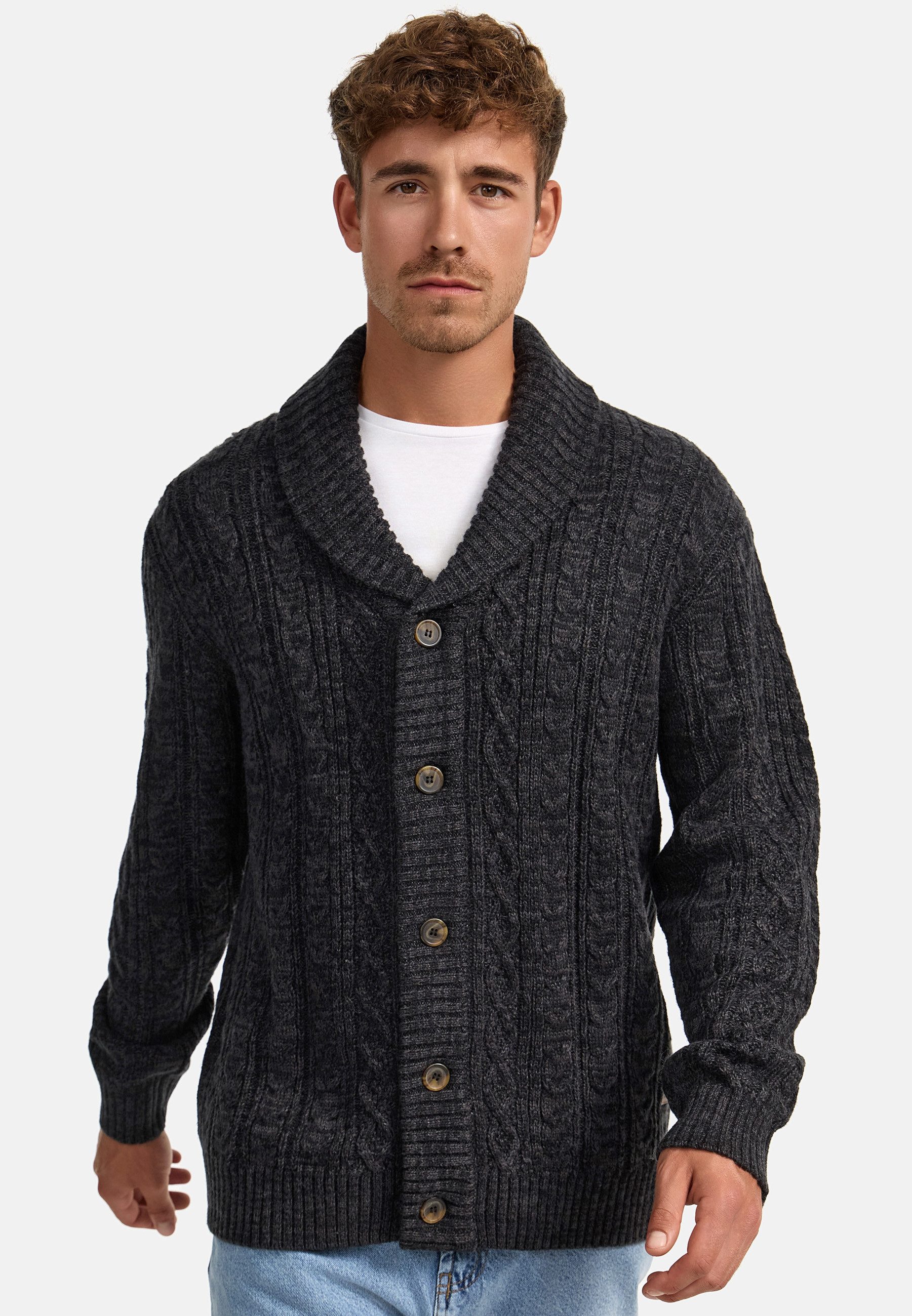 INDICODE Strickjacke Herren INIlterly Herrenstrickjacke
