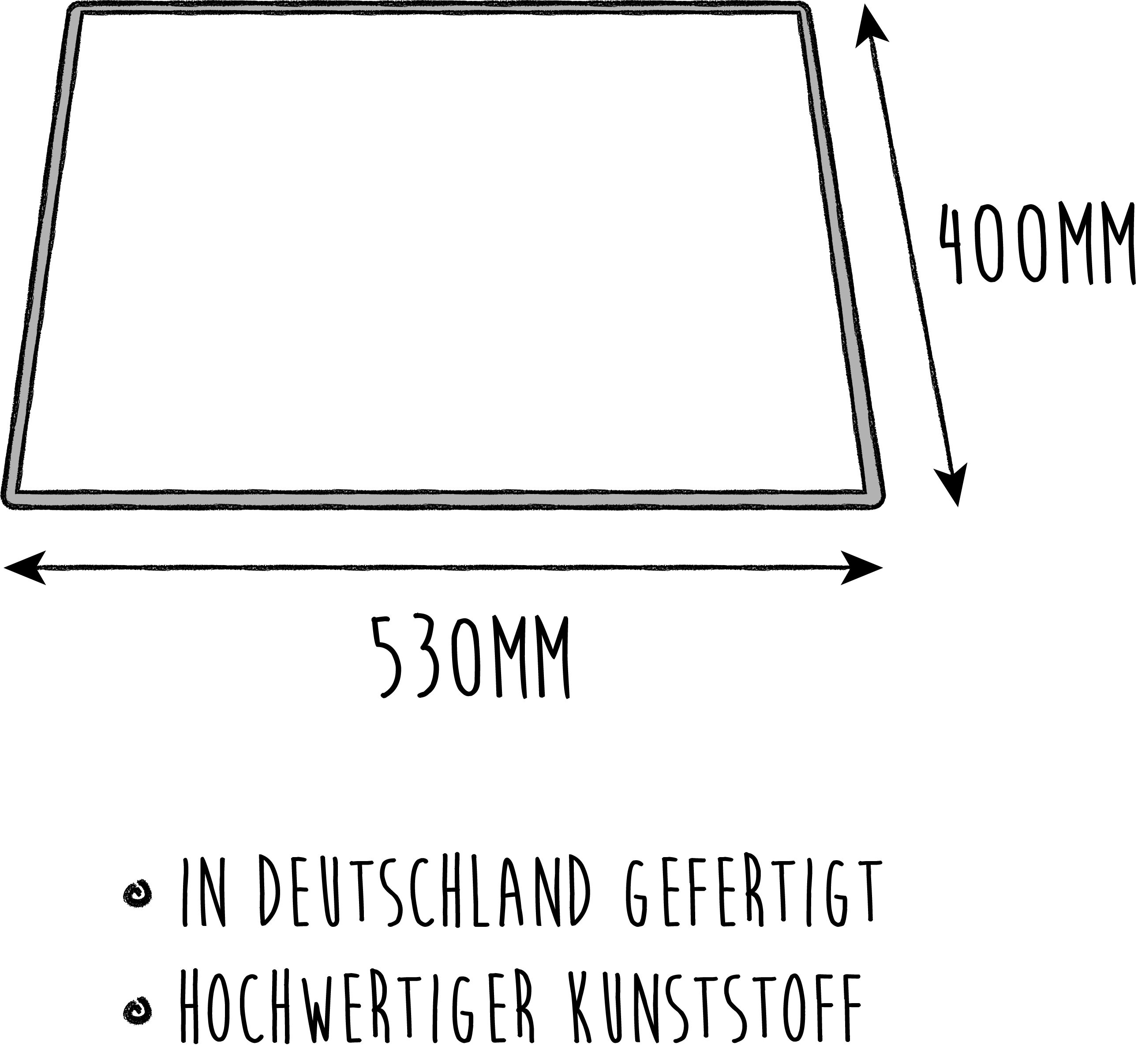 Thumbnail - Mr. & Mrs. Panda Schreibtischunterlage Blume Hagebutte - Blattgrün - Geschenk, Frühlings Deko, Schreibtischa, (Packung, ...