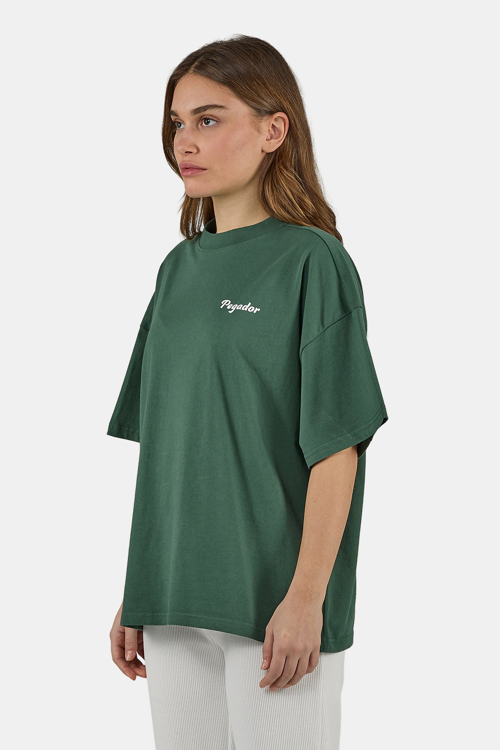 PEGADOR T-Shirt Brielle Heavy Oversized Tee Baumwolle, oversize
