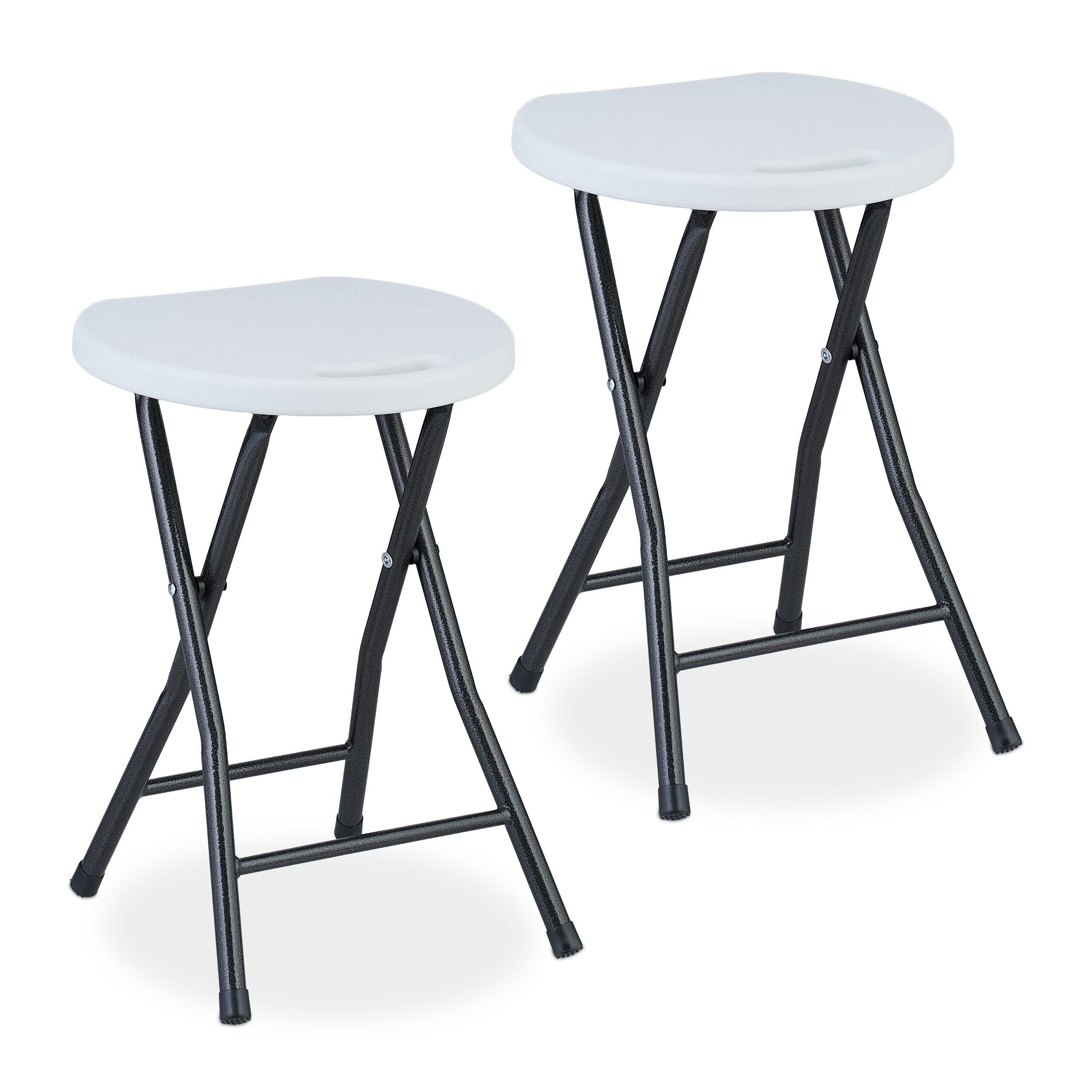 relaxdays Hocker Klapphocker 2er Set (2er günstig online kaufen