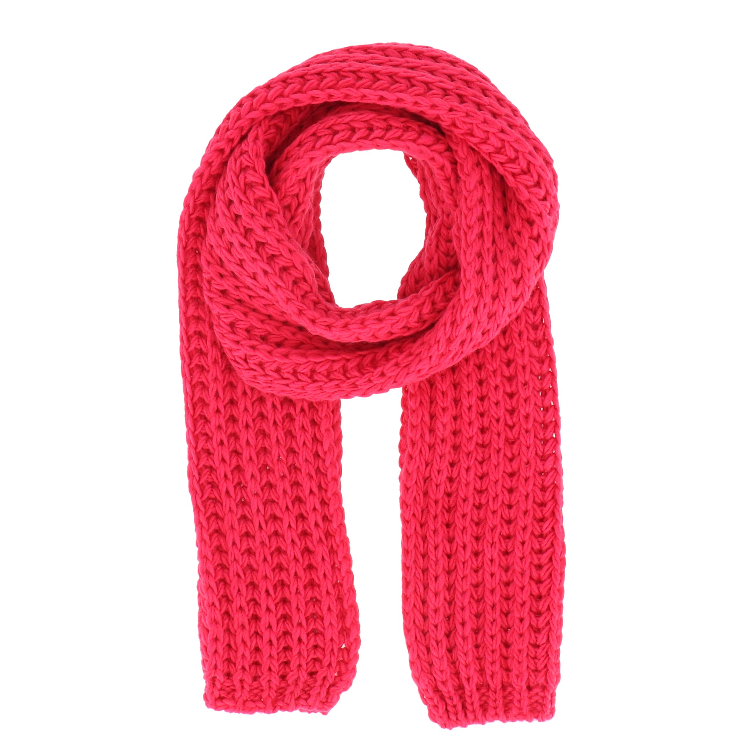 2 in Accessoires pink Made Germany Strickschal, Strickschal halsüberkopf