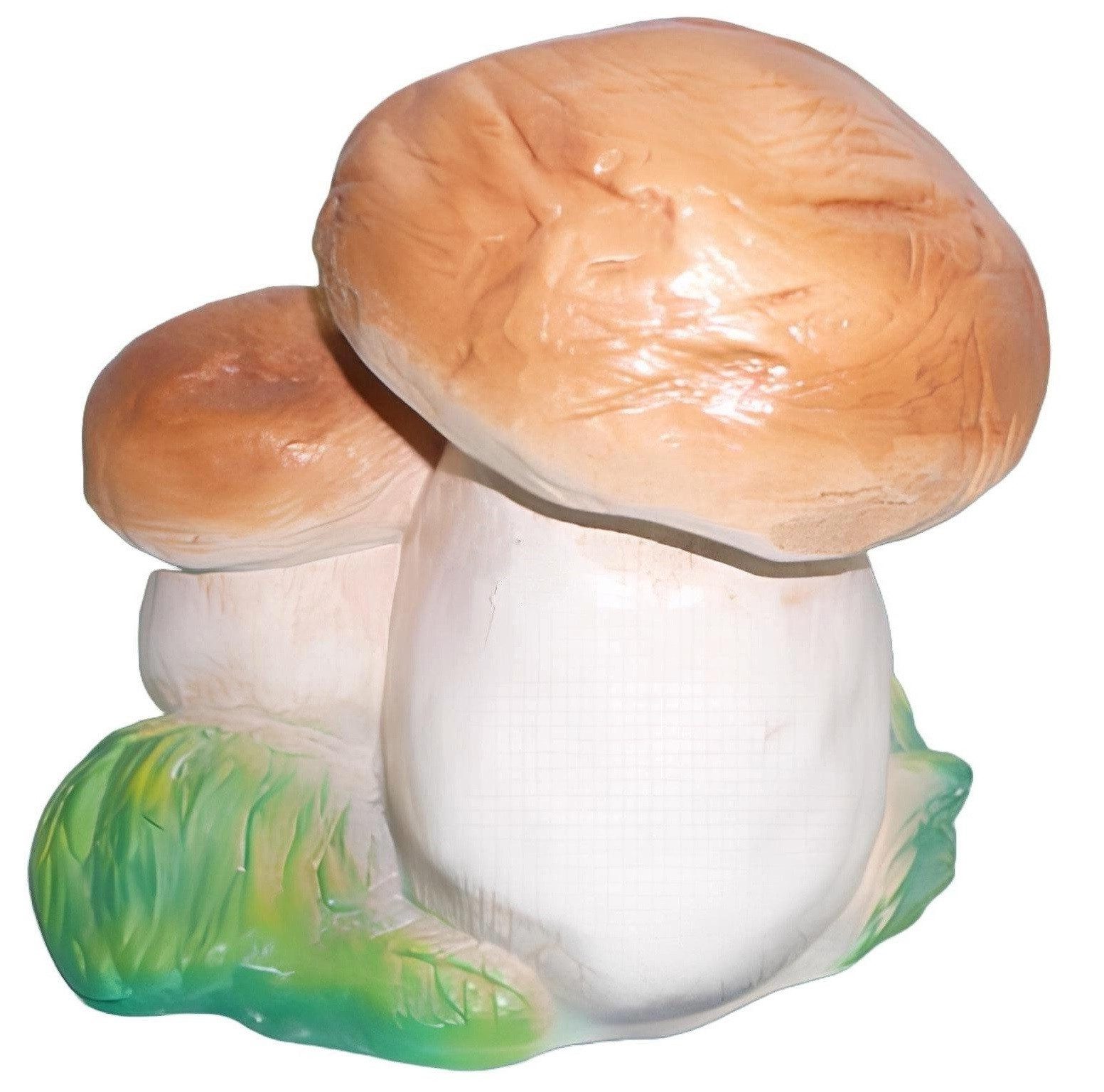 Xlmoebel Skulptur Detailreiche Pilz-Figur aus hochwertigem Material für Deko (Pilze Material: Kunststoff 22 cm Höhe), Hergestellt in Europa