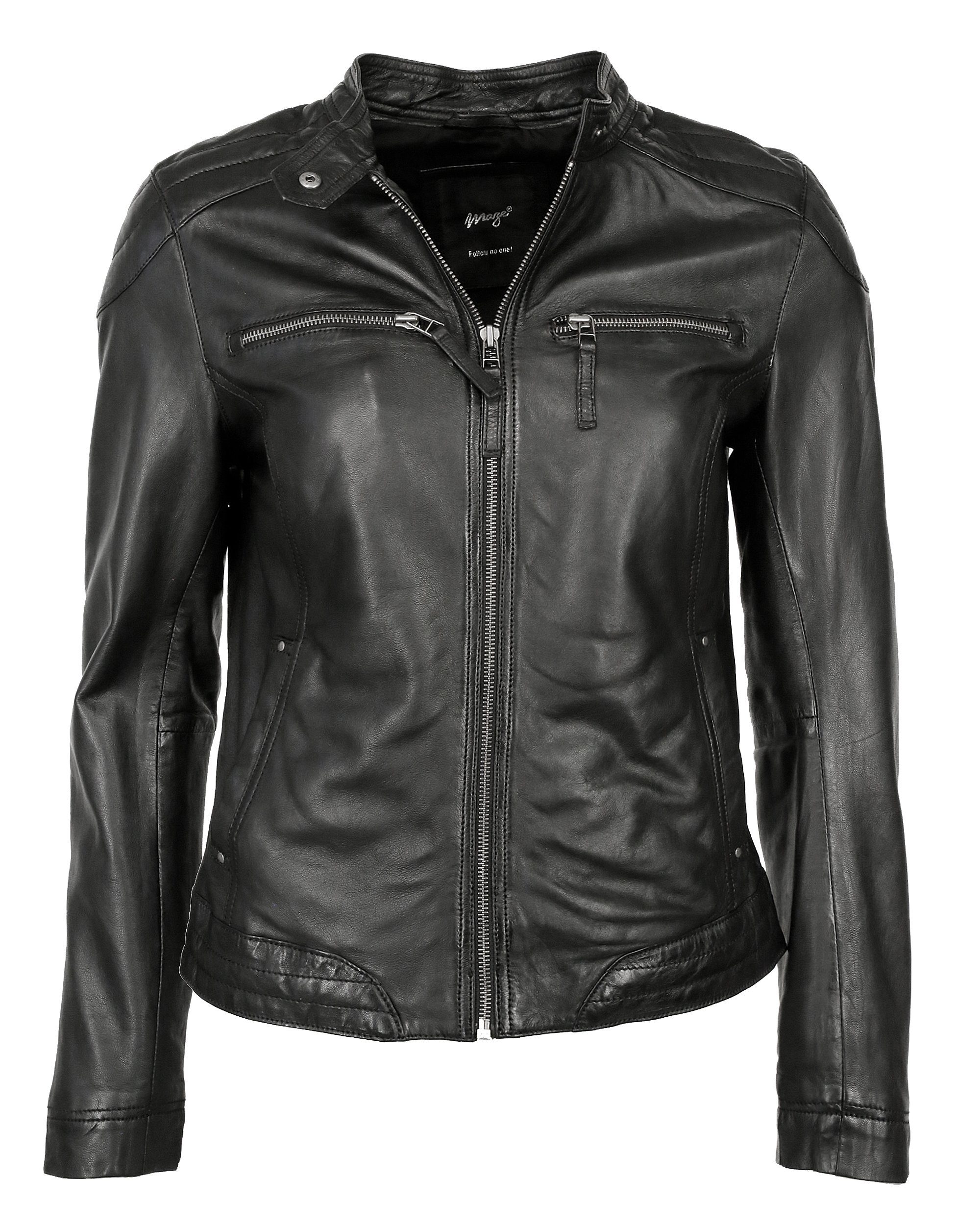 Maze Lederjacke black 4202143