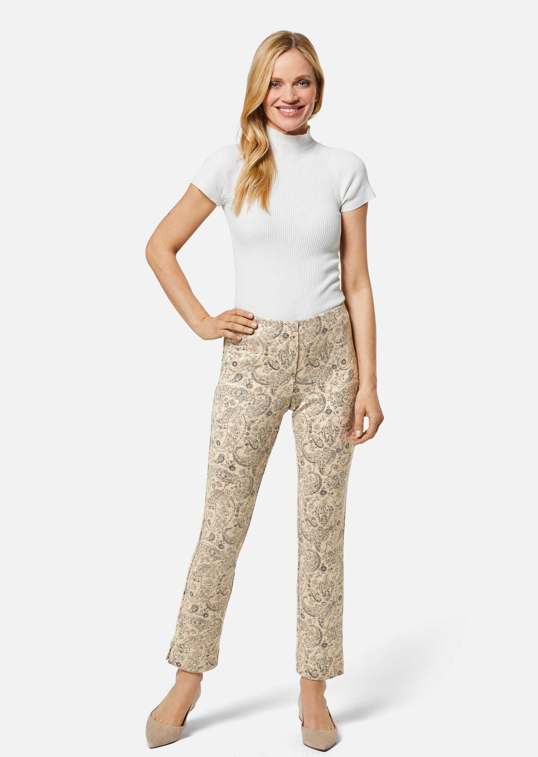MADELEINE Jogger Pants Jogg-Pants mit Muster günstig online kaufen