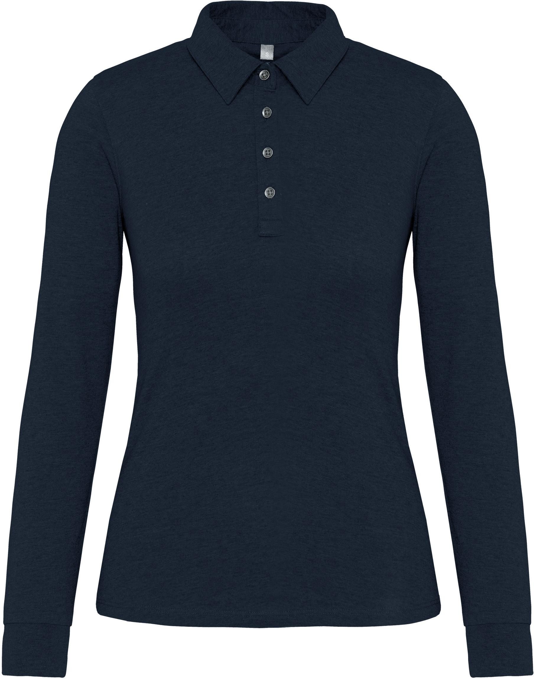 Kariban Langarm-Poloshirt Langarm-Polohemd für Damen aus günstig online kaufen