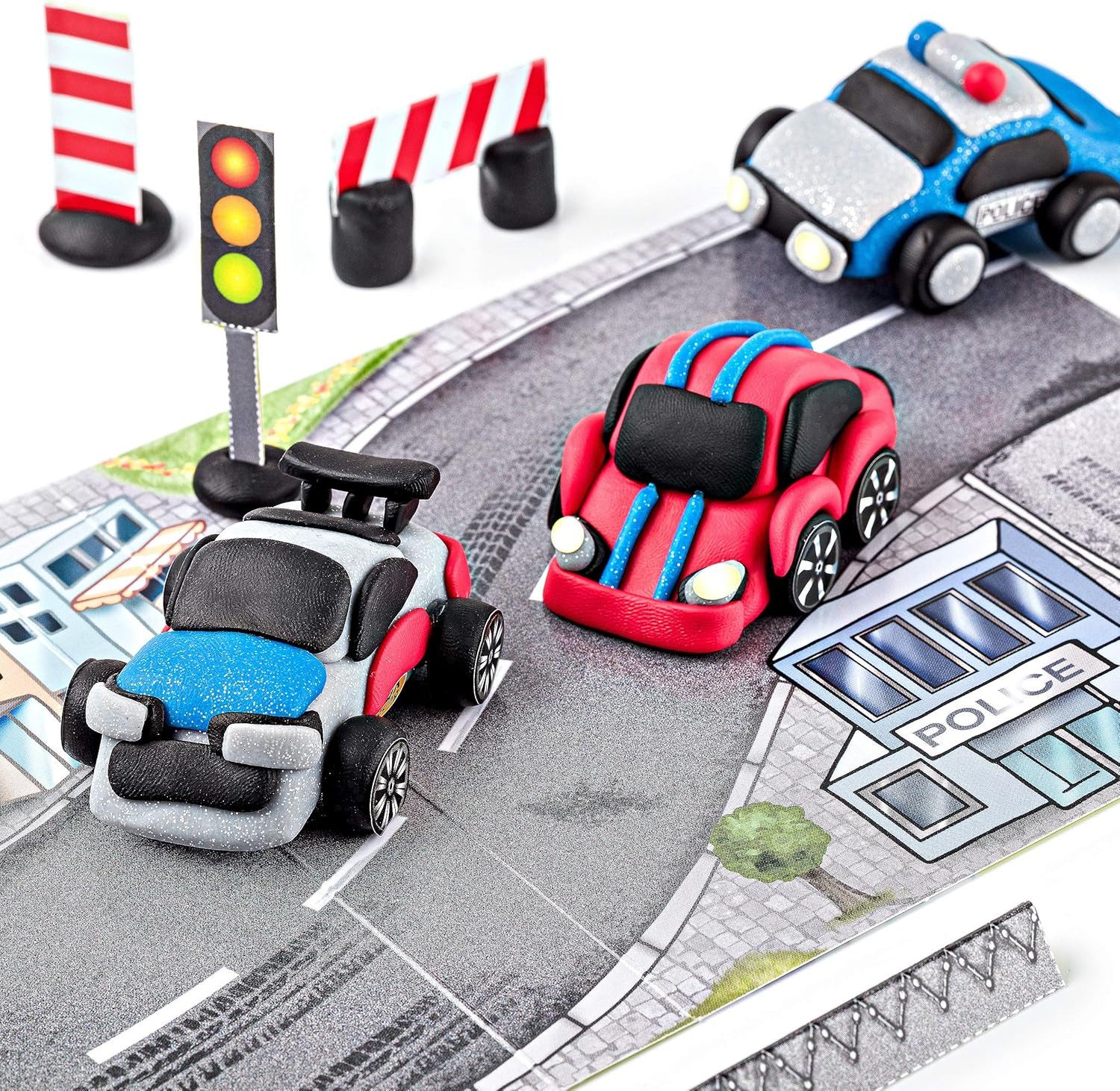 FIMO Knete FIMO Kids Form&Play Police Race - Modelliermasse Set